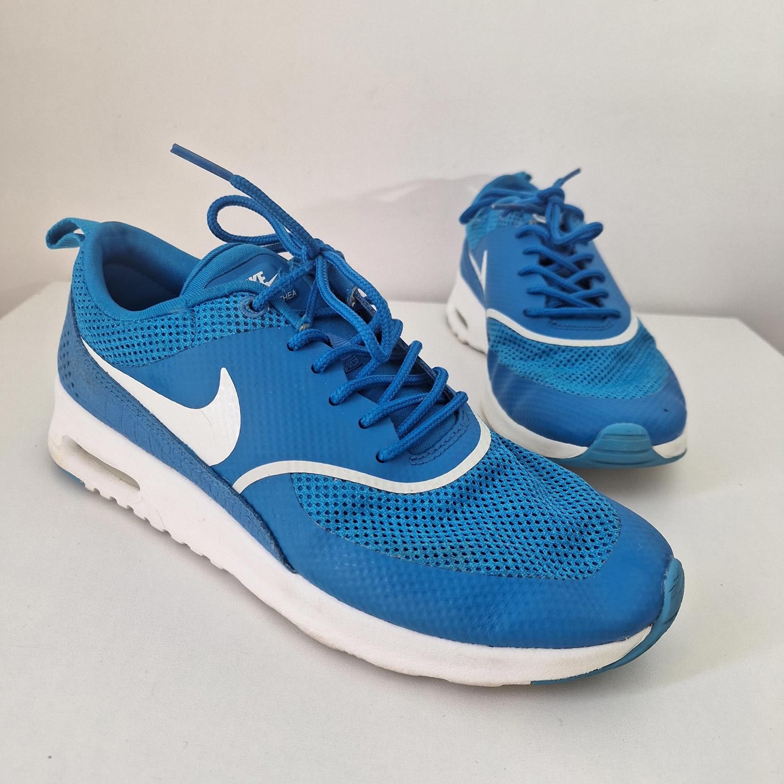 Nike Air Max Thea Women Blue Running Shoes Women Size 8