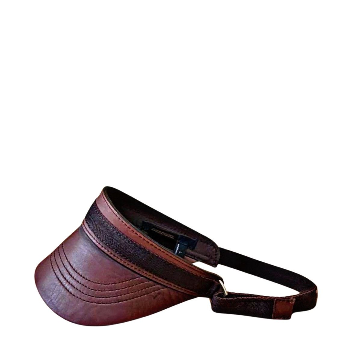 Gucci Authentic Gucci Tom Ford Leather Sun Visor Size ONE SIZE - 4 Thumbnail