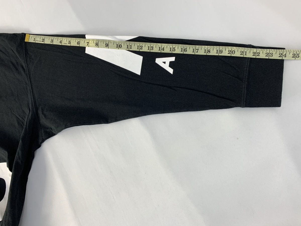 Vintage Vision Streetwear Big Logo Spell Out Side Tape Printed Tee Size US XL / EU 56 / 4 - 10 Thumbnail