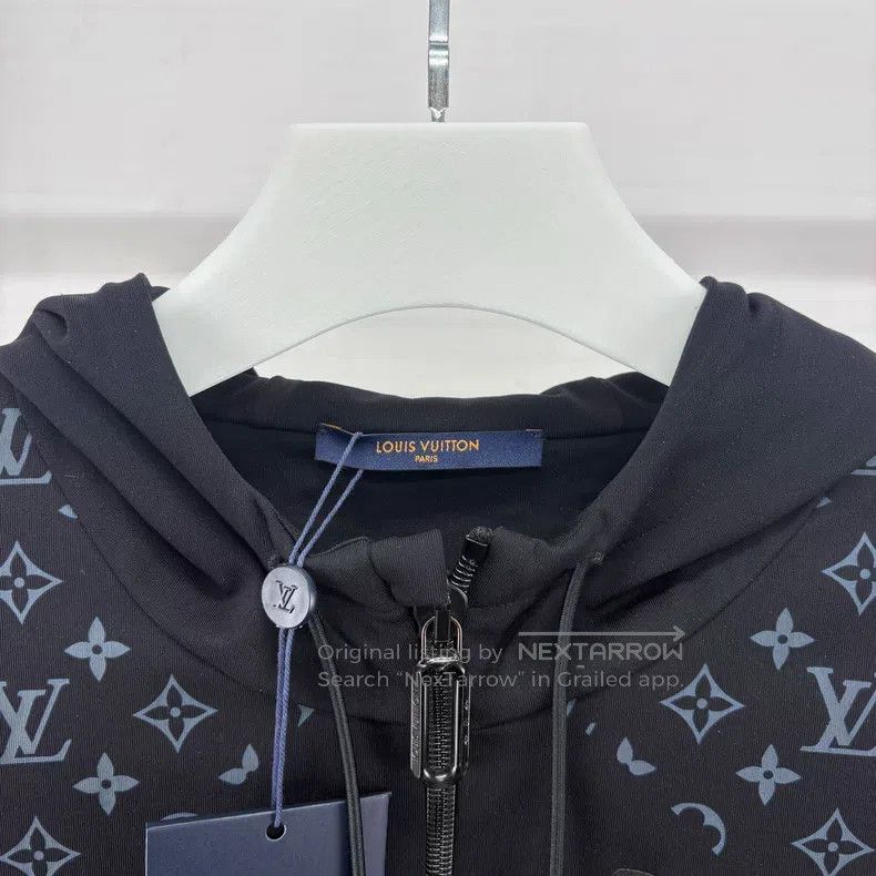 Louis Vuitton Louis Vuitton Old flower full logo warm zipper jacket Size US XL / EU 56 / 4 - 5 Thumbnail