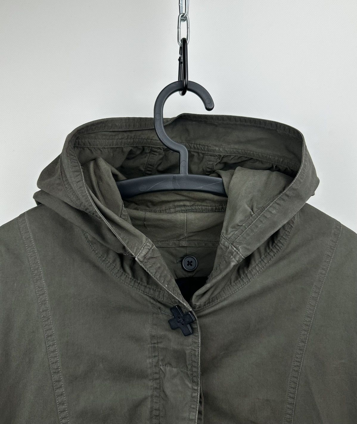 Rundholz Rundholz Black Label Archival Oversized Parka Hooded Jacket Size US S / EU 44-46 / 1 - 2 Thumbnail