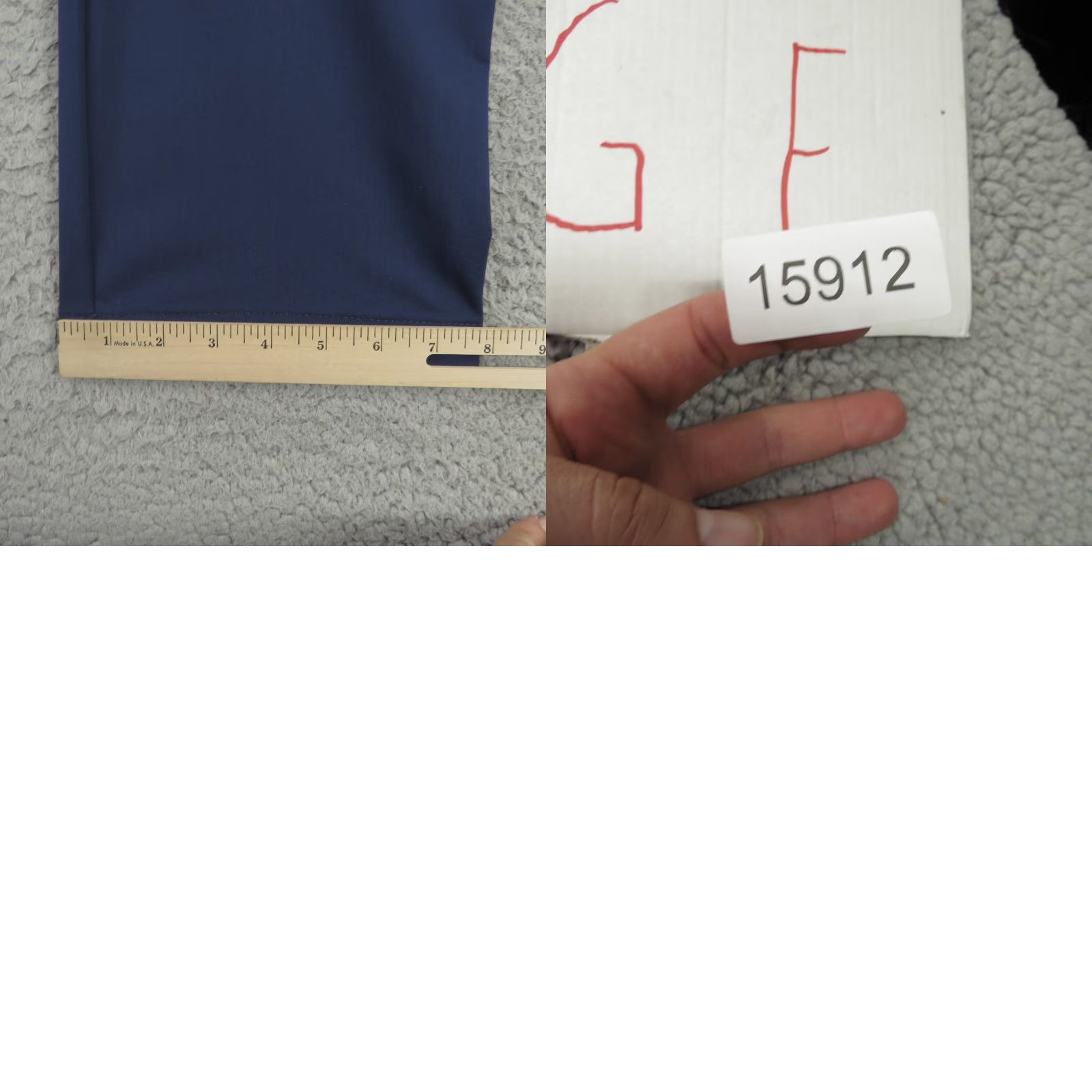 Vintage Twillory Pants Mens 36x30 Tailored Fit Navy 5 Pocket Performance Travel Flex Chino Straight 36 Regular Blue Mens Size US 36 / EU 52 - 9 Thumbnail