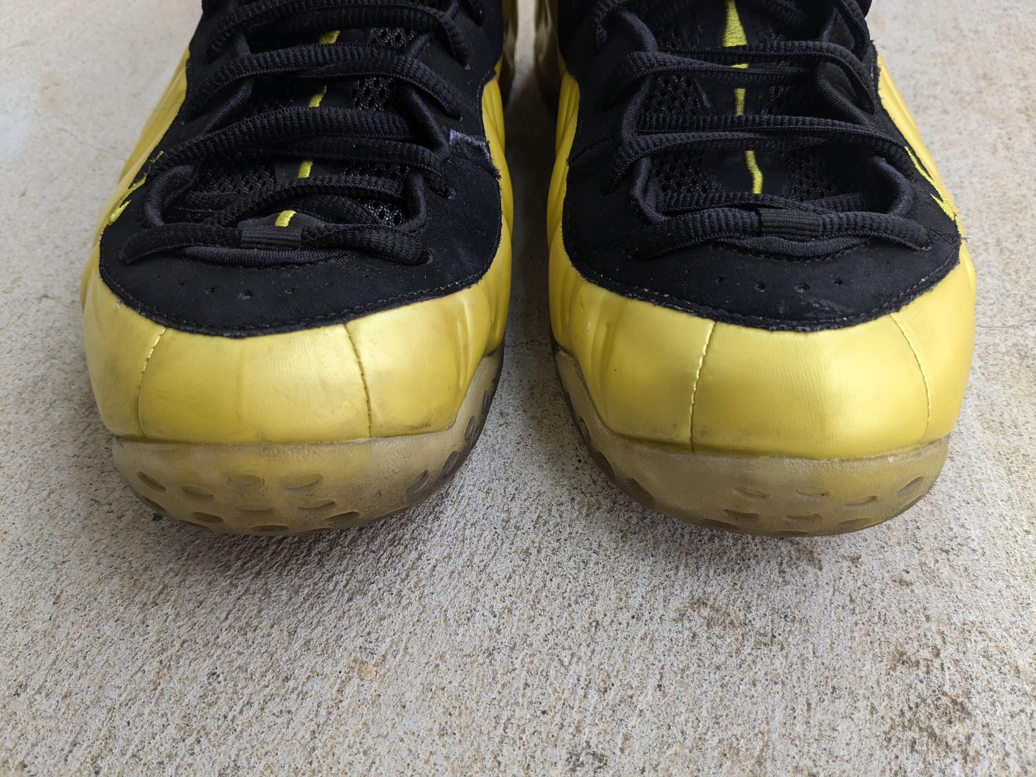 Nike Nike Air Foamposite One Electrolime Yellow 314996-330 Black Size US 11.5 / EU 44-45 - 2 Thumbnail
