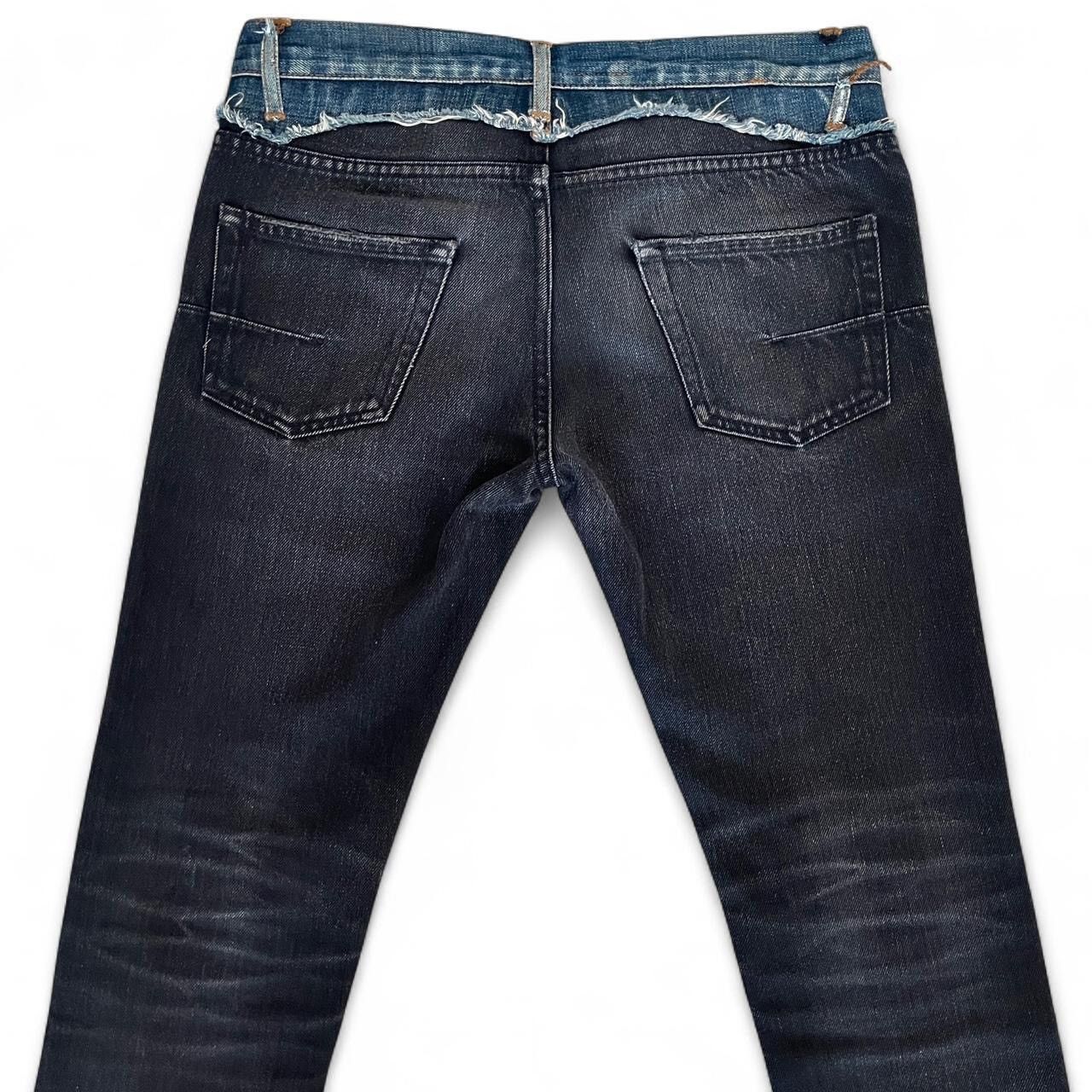 Dior Dior Homme AW06 Cummerbund Jeans Size US 27 - 6 Thumbnail