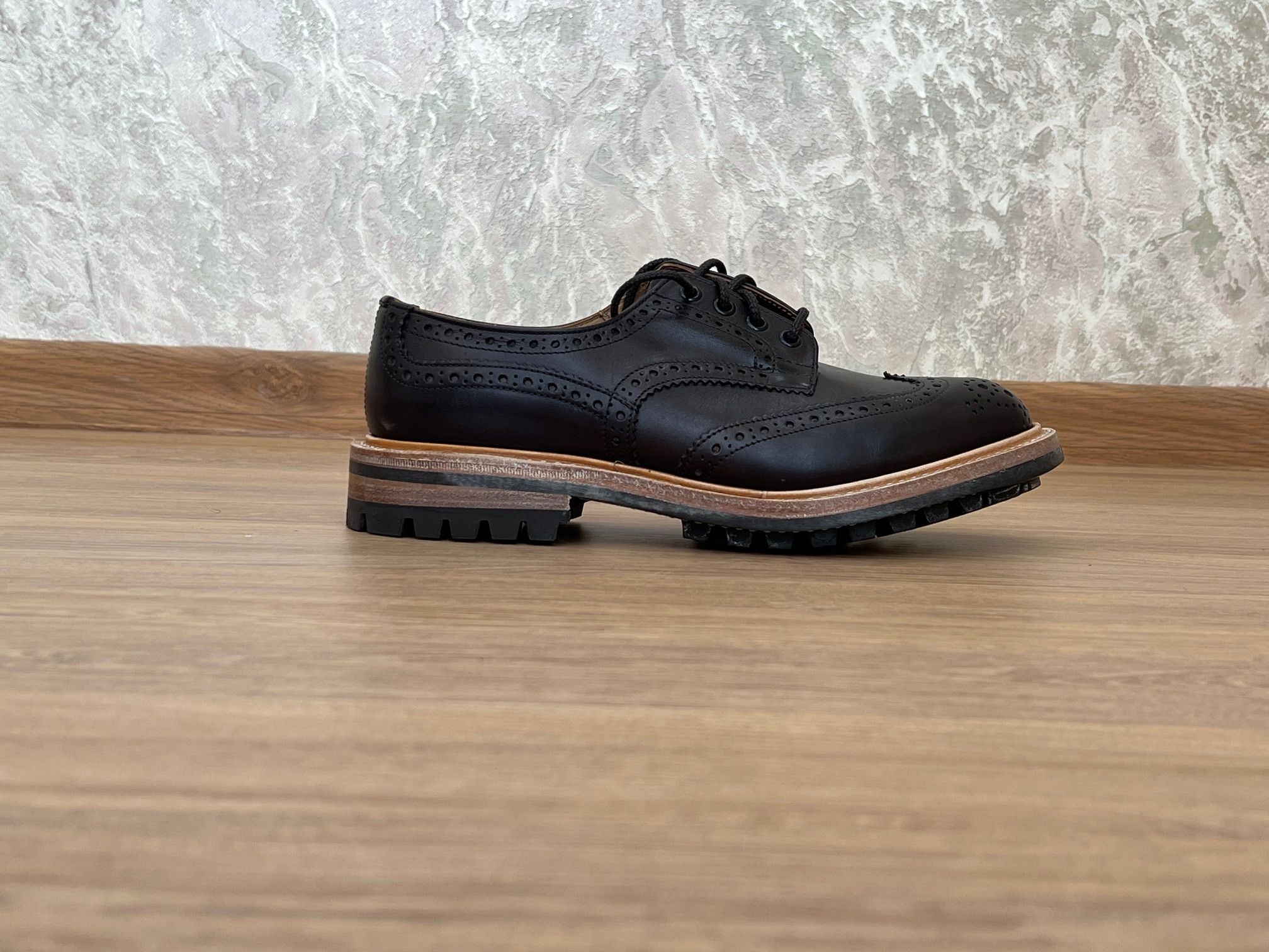 Tricker's Bourton Commando Espresso Burnished Calf Size US 8.5 / EU 41-42 - 4 Thumbnail