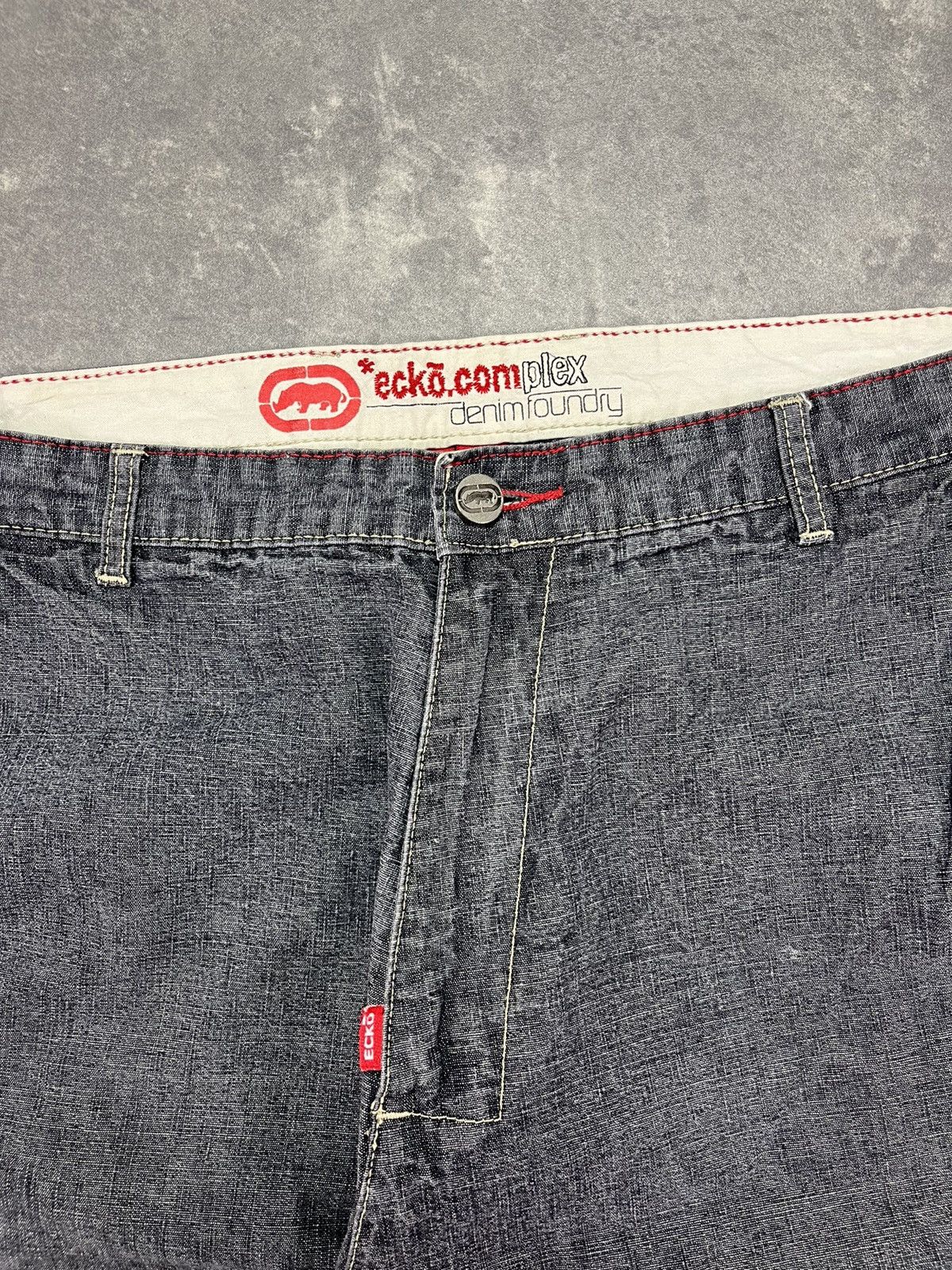 Ecko Unltd. Ecko Unltd. Embroidered Patches Baggy Denim Jeans 38 Size US 38 / EU 54 - 6 Thumbnail