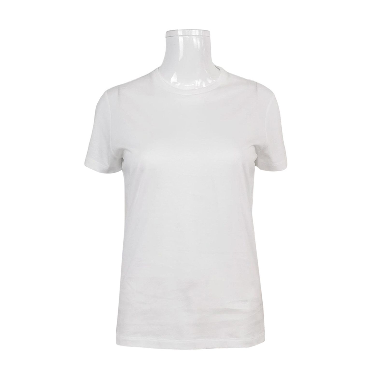 Prada Prada Pure Cotton Short Sleeve Tee Shirt 0089 Size S / US 4 / IT 40 - 1 Thumbnail