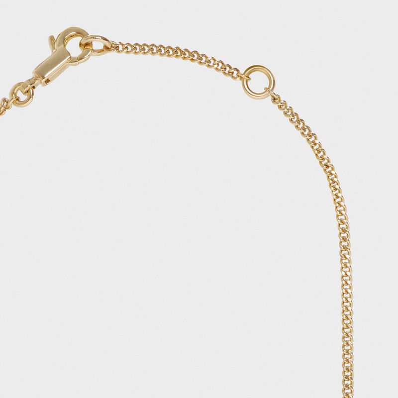 Celine o1bcso1str0326 46N0X6BRA Size: OS / X Necklace in Gold Size ONE SIZE - 3 Thumbnail