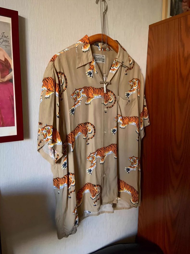 Wacko Maria Wacko maria Hawaiian Shirt - Limited Edition Full Print Ti Size US M / EU 48-50 / 2 - 2 Thumbnail