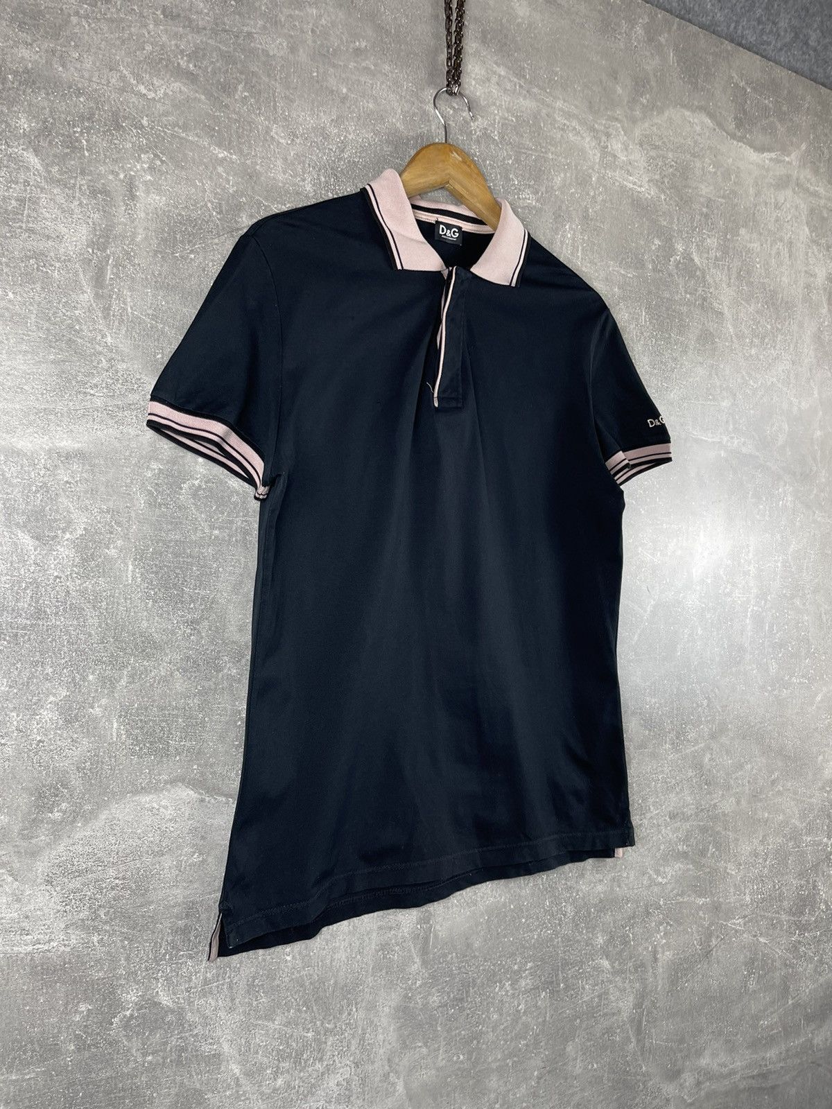 Dolce & Gabbana Vintage 2000 Dolce & Gabbana Polo Shirt Y2K Archive Contrass Size US XL / EU 56 / 4 - 3 Thumbnail