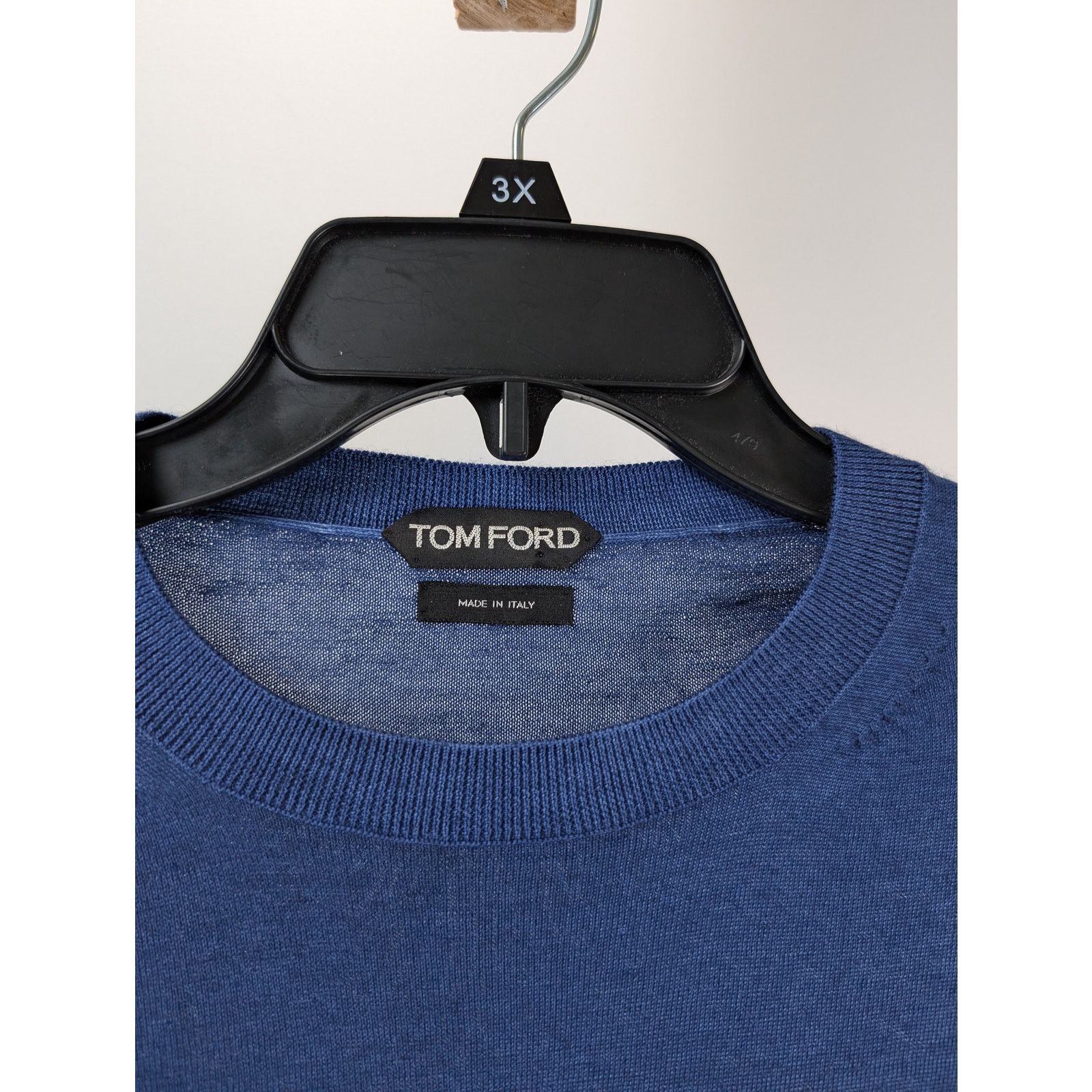 Tom Ford o1rshd1 Sweatshirt Sweater in Blue Size US L / EU 52-54 / 3 - 6 Thumbnail