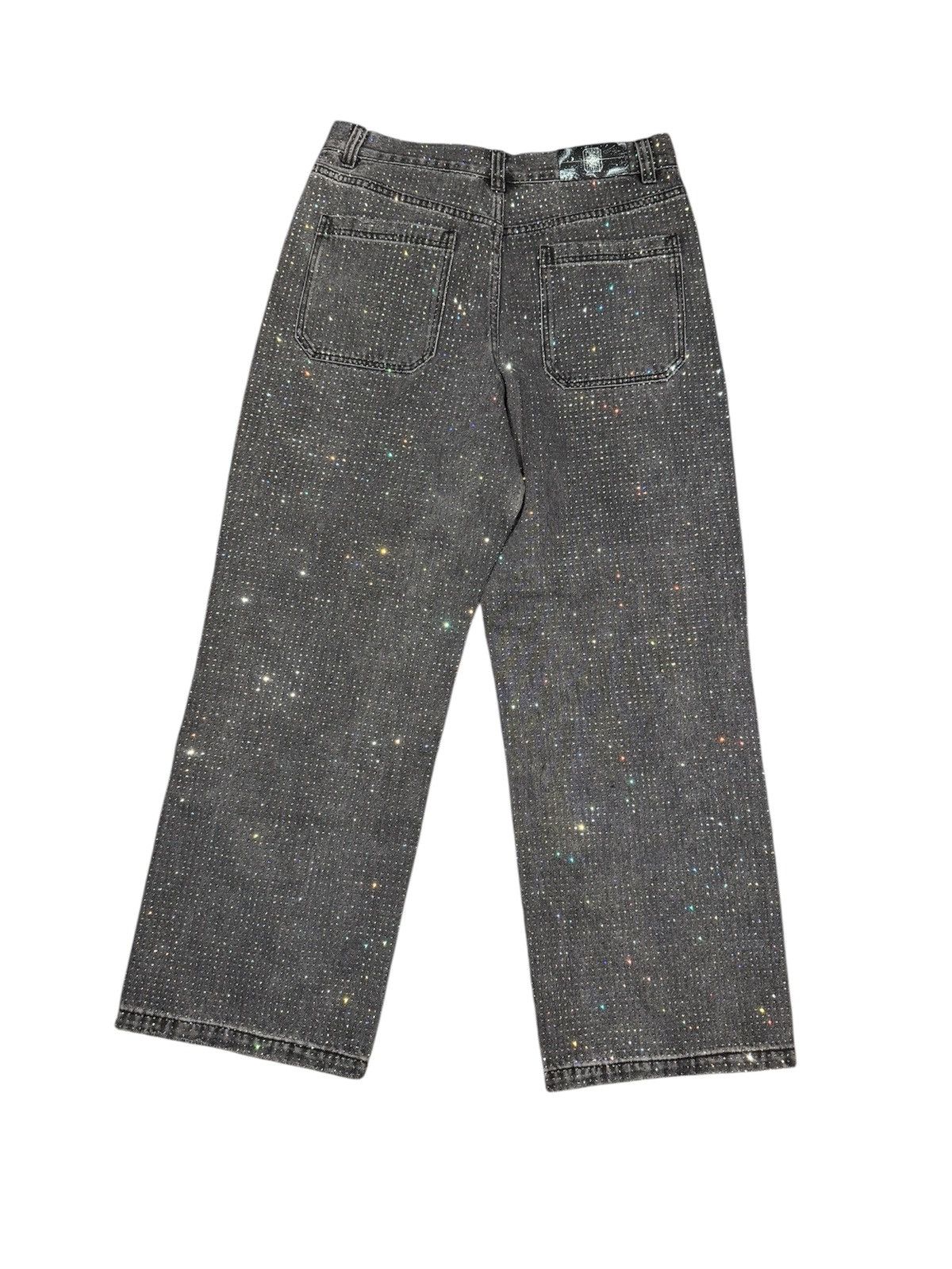 Birth of Royal Child Birth Of Royal Child 20K Swarovski Diamond 3D Printing Jeans Size US 36 / EU 52 - 2 Thumbnail