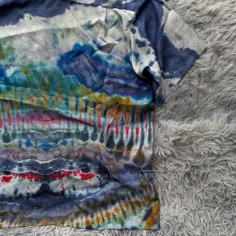 Amiri Amiri Short-sleeve tie-dye shirt Size US S / EU 44-46 / 1 - 8 Thumbnail