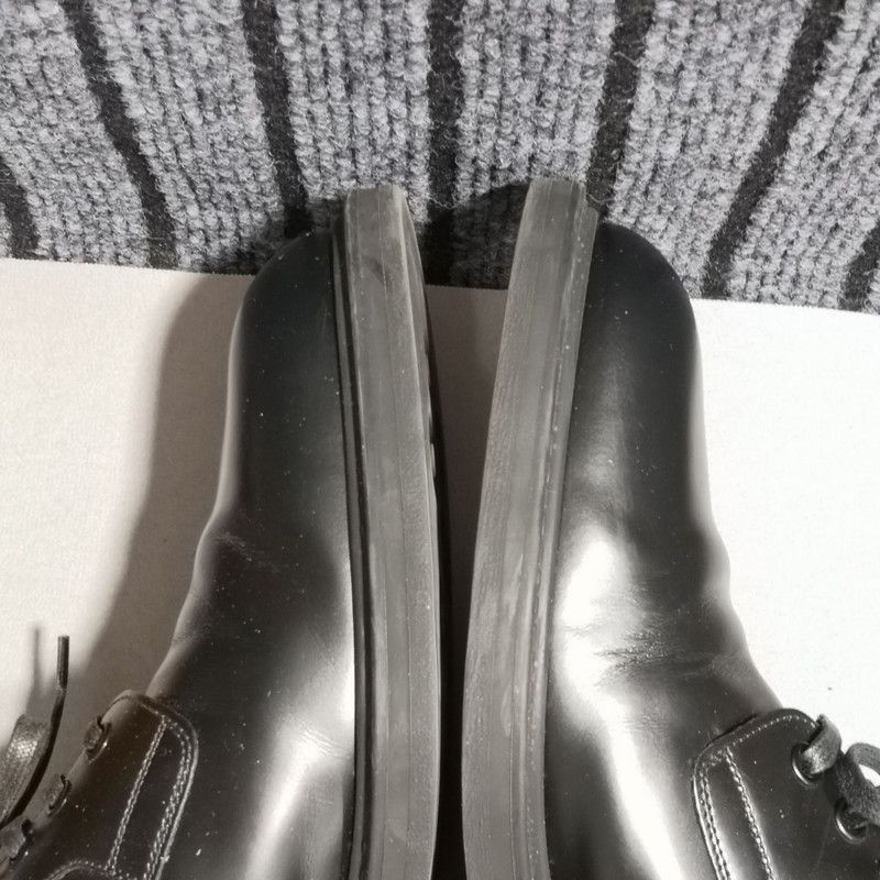 Louis Vuitton Louis Vuitton Black Low Top Formal Shoes -2508 Size US 8 / EU 41 - 4 Thumbnail