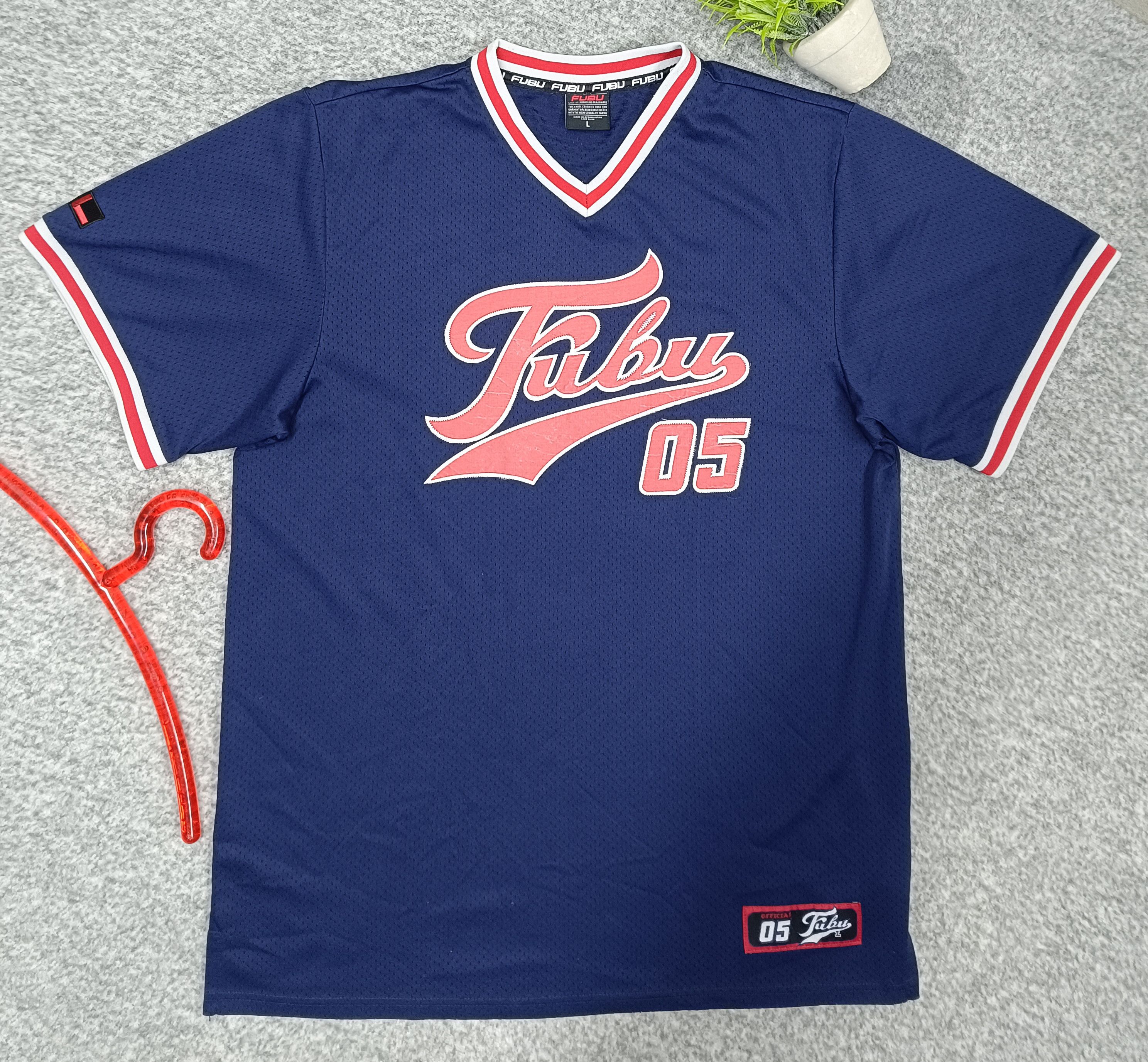 Fubu Fubu Jersey Mens T-Shirt Size L Size US L / EU 52-54 / 3 - 1 Thumbnail