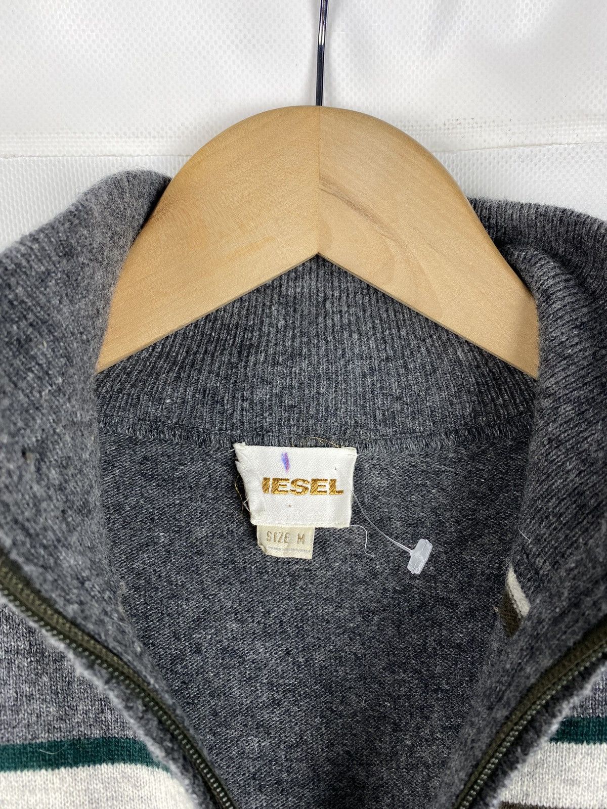 Diesel Diesel men’s wool full zip sweater size M Size US M / EU 48-50 / 2 - 11 Thumbnail