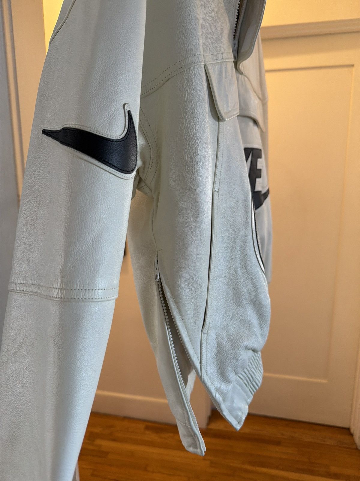 Nike × Supreme SUPREME X NIKE LEATHER JACKET Size US M / EU 48-50 / 2 - 6 Thumbnail