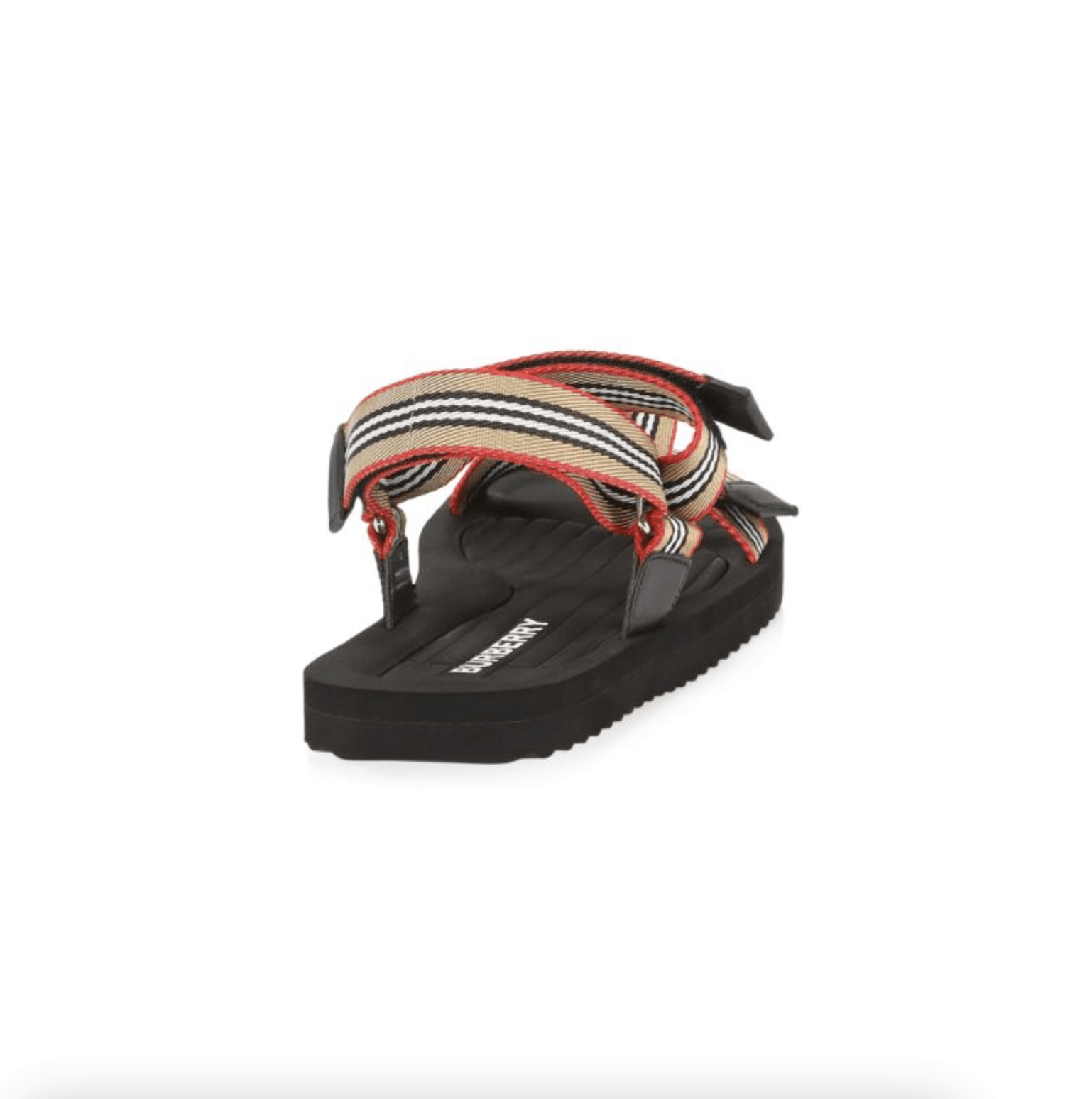 Burberry New BURBERRY Patterson Icon Stripe Sandals Size US 12 / EU 45 - 3 Thumbnail