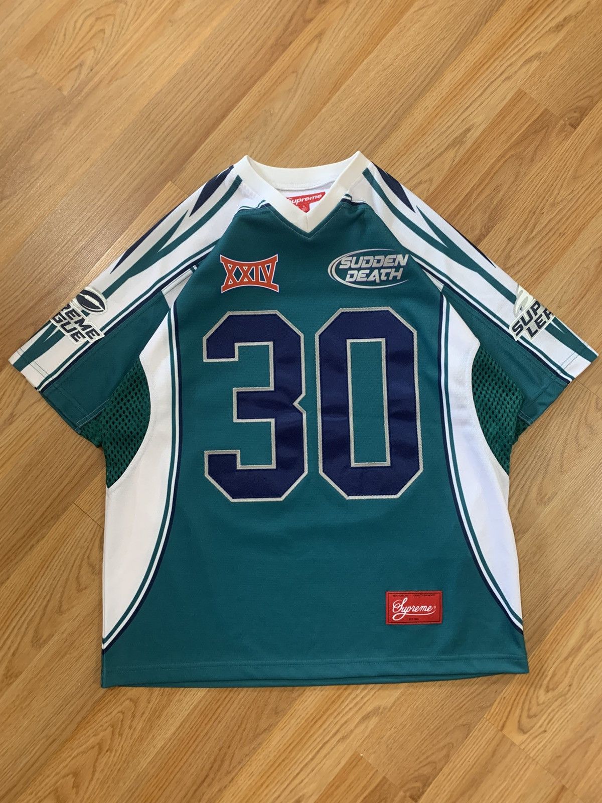 Supreme Sudden Death Jersey | Grailed