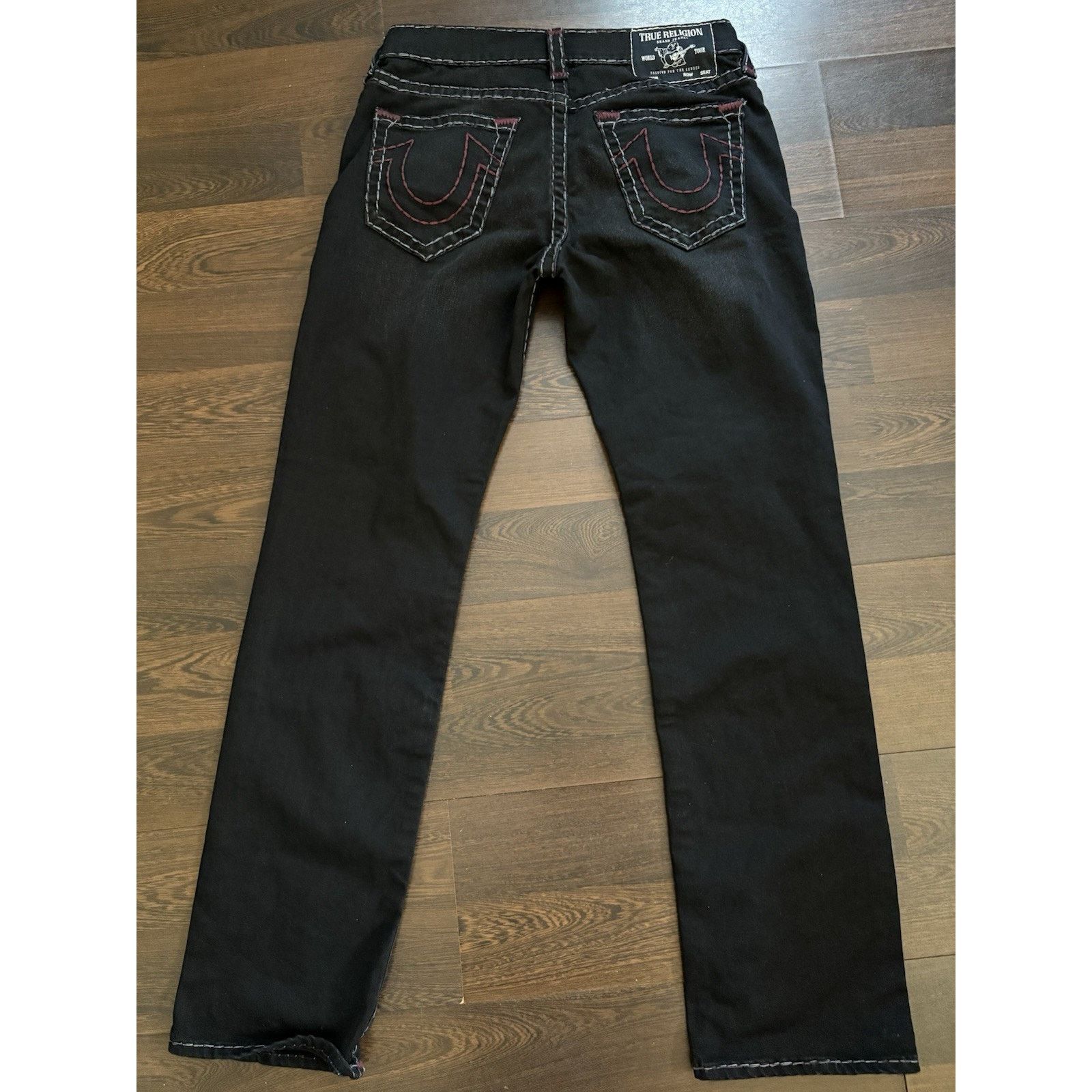 True Religion True Religion Ricky Relaxed Straight Size 31X32 Dark Pocket Size US 31 - 4 Thumbnail