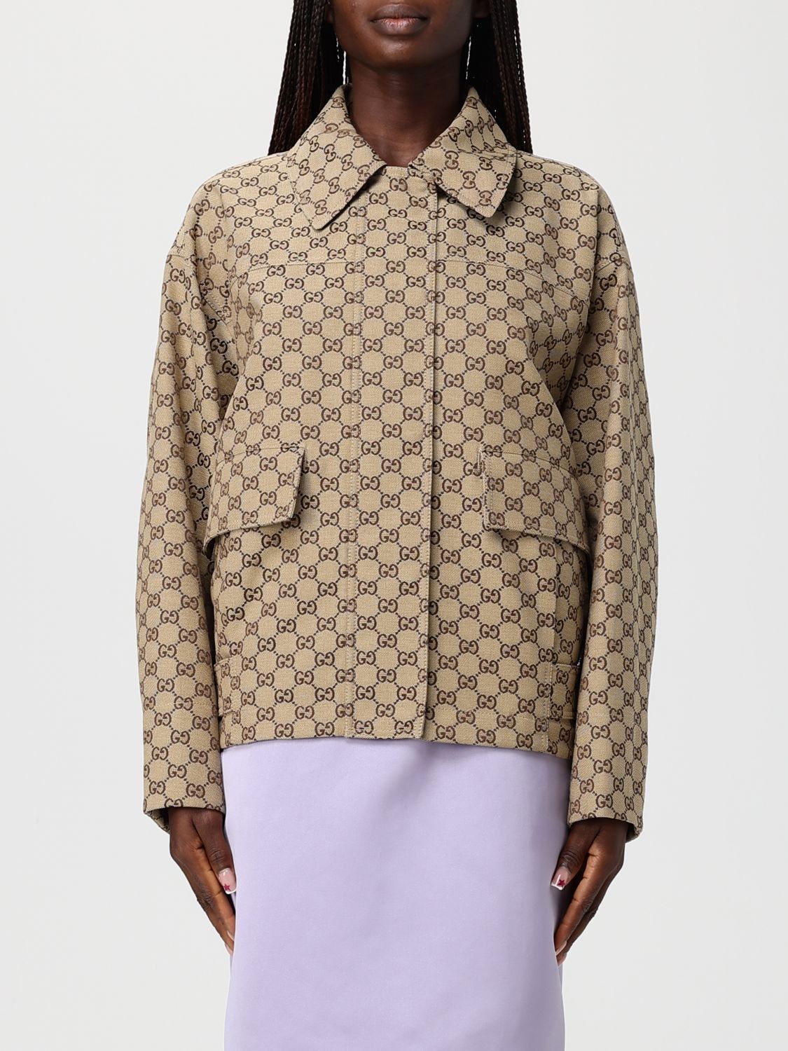 Gucci Gucci Jacket Woman Camel Size M / US 6-8 / IT 42-44 - 1 Thumbnail
