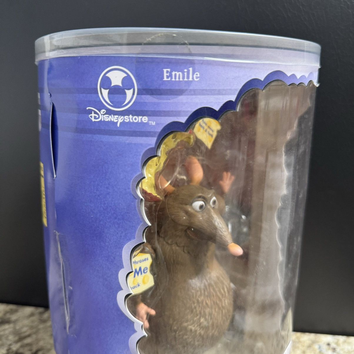 Disney × Vintage Disney Pixar Ratatouille Emile Talking Action Figure Size ONE SIZE - 7 Thumbnail