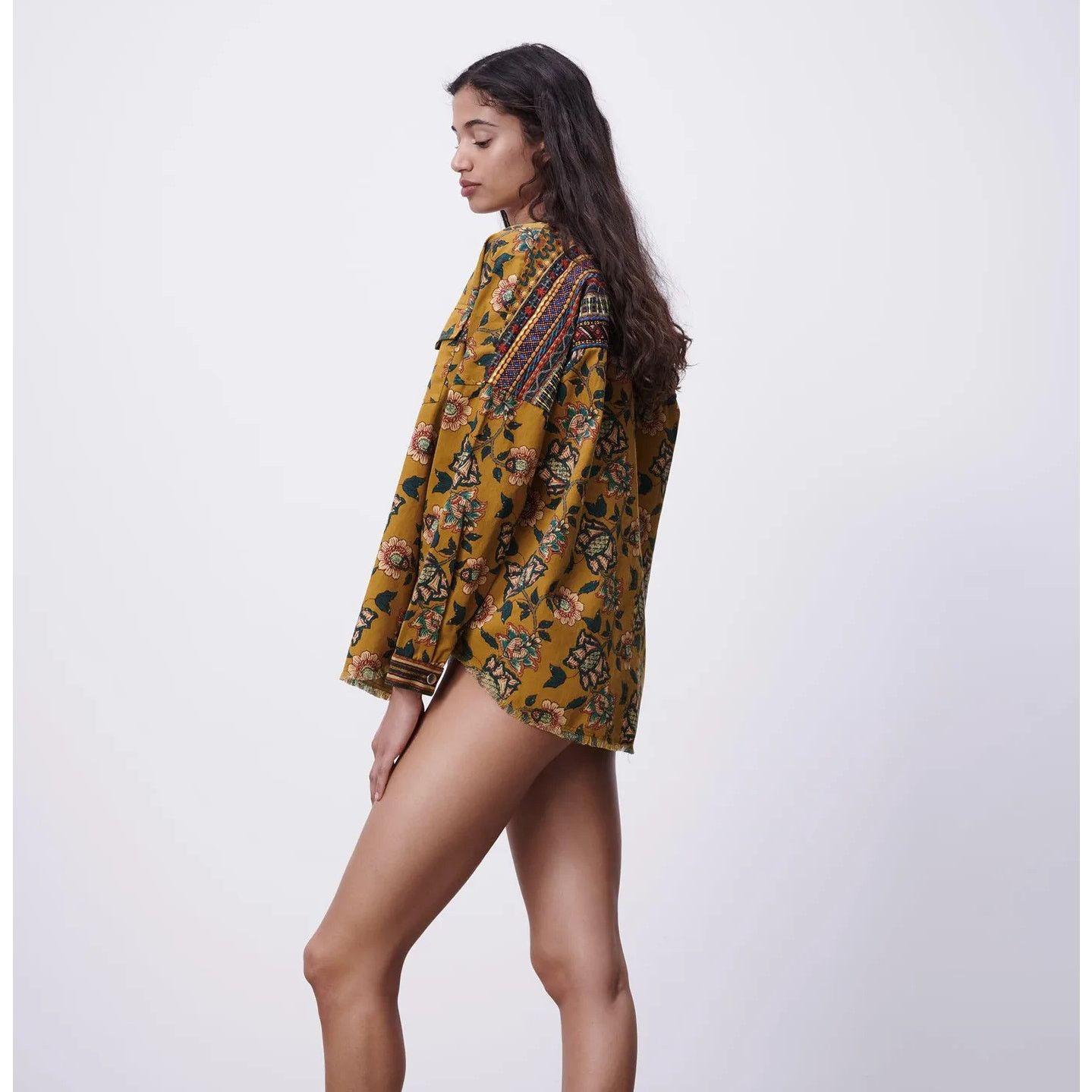 Zara Zara Western Boho Floral Jacket NWT Size S / US 4 / IT 40 - 17 Thumbnail