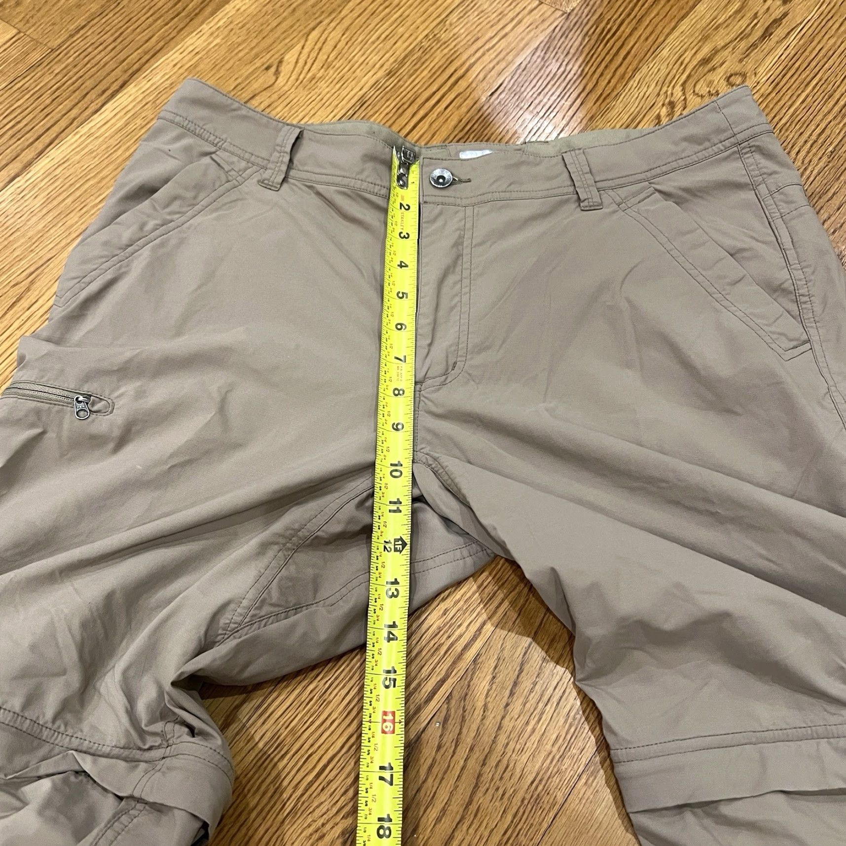 Marmot Marmot Arch Rock Pants Mens 36x32 Tan Nylon Cargo Hiking Outdoor Performance Size US 36 / EU 52 - 3 Thumbnail