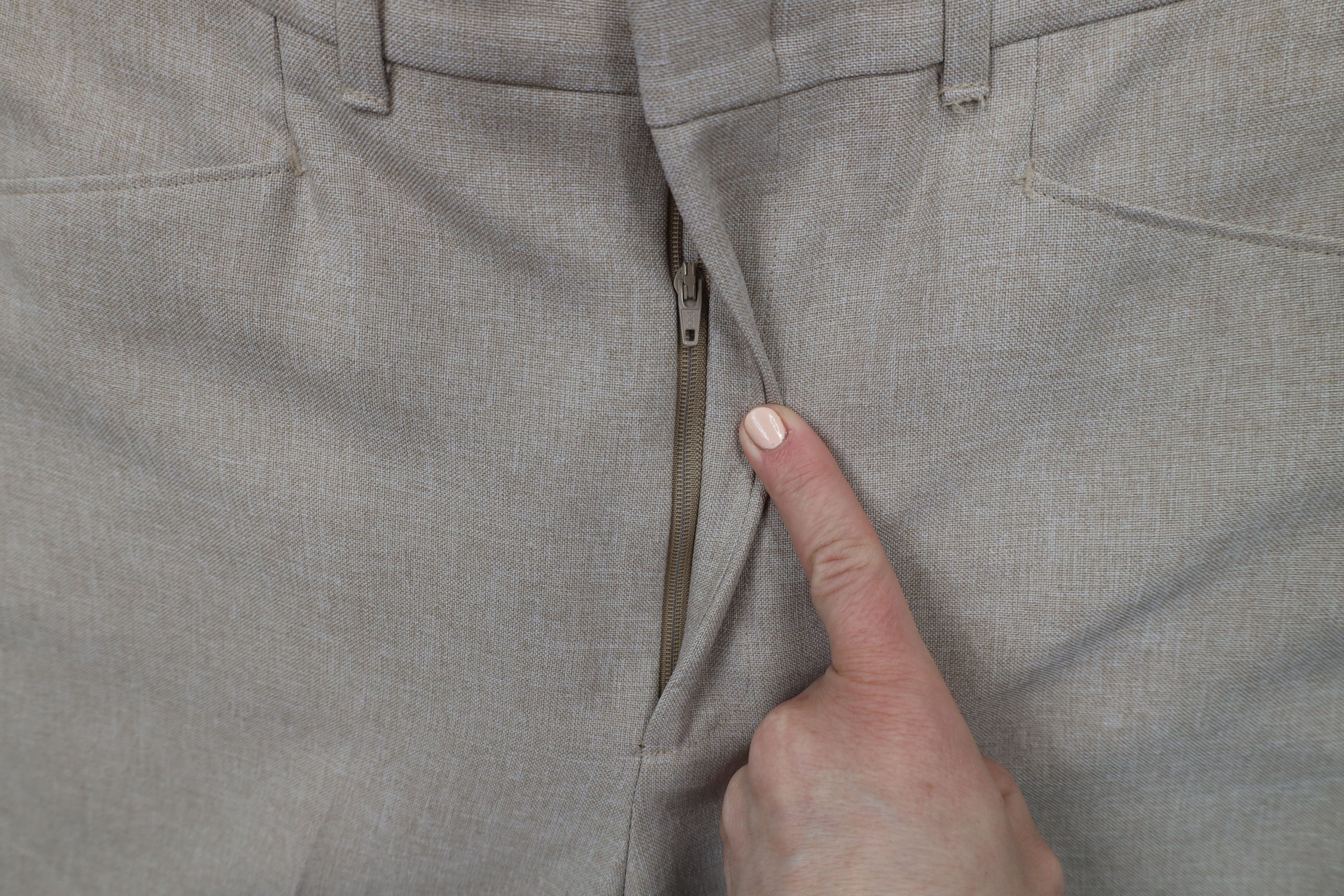 Vintage Vintage 70s Streetwear Wide Leg Chino Pants Oatmeal Brown Size US 30 / EU 46 - 8 Thumbnail