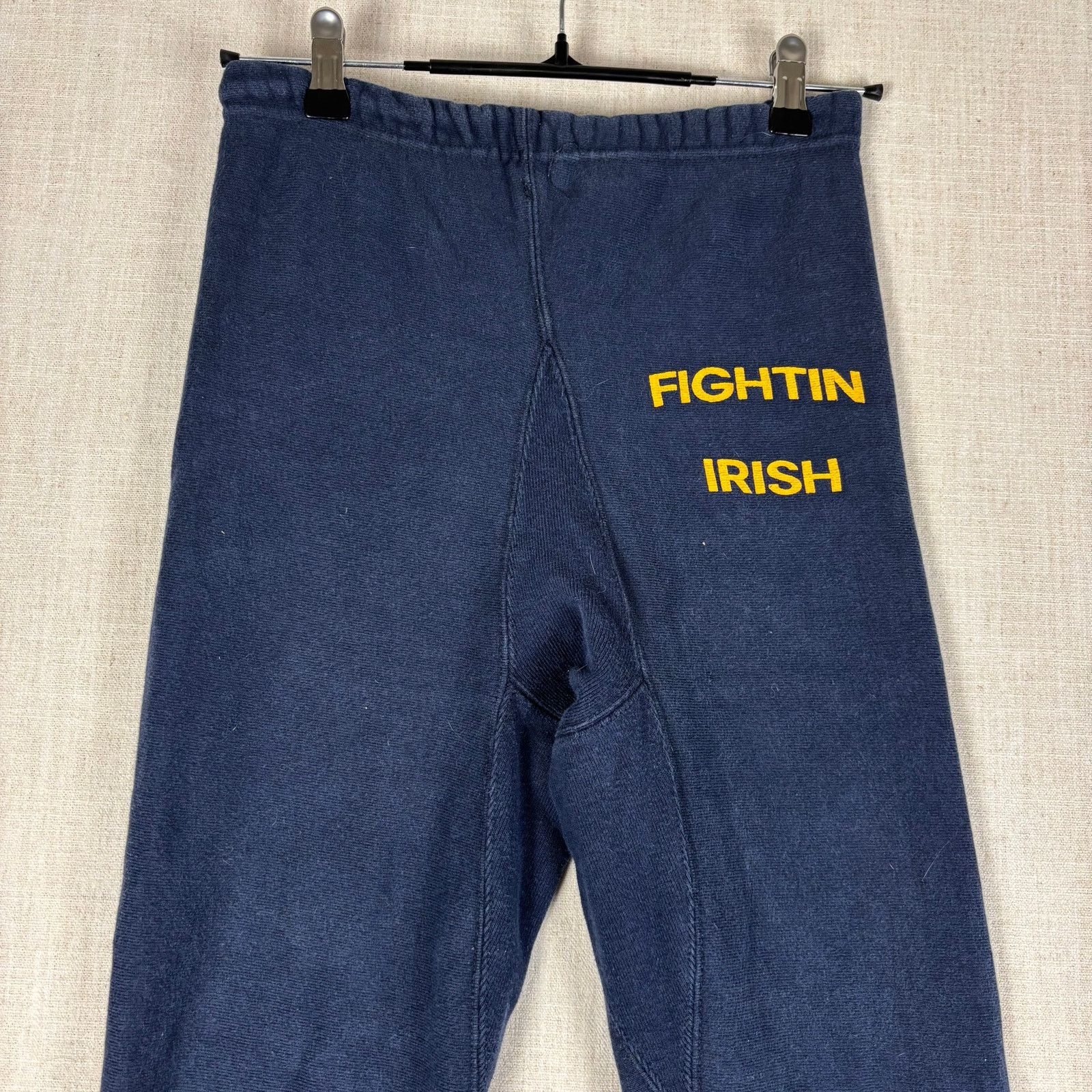 VTG Champion 80s Notre Dame Small Reverse Weave Sweatpants