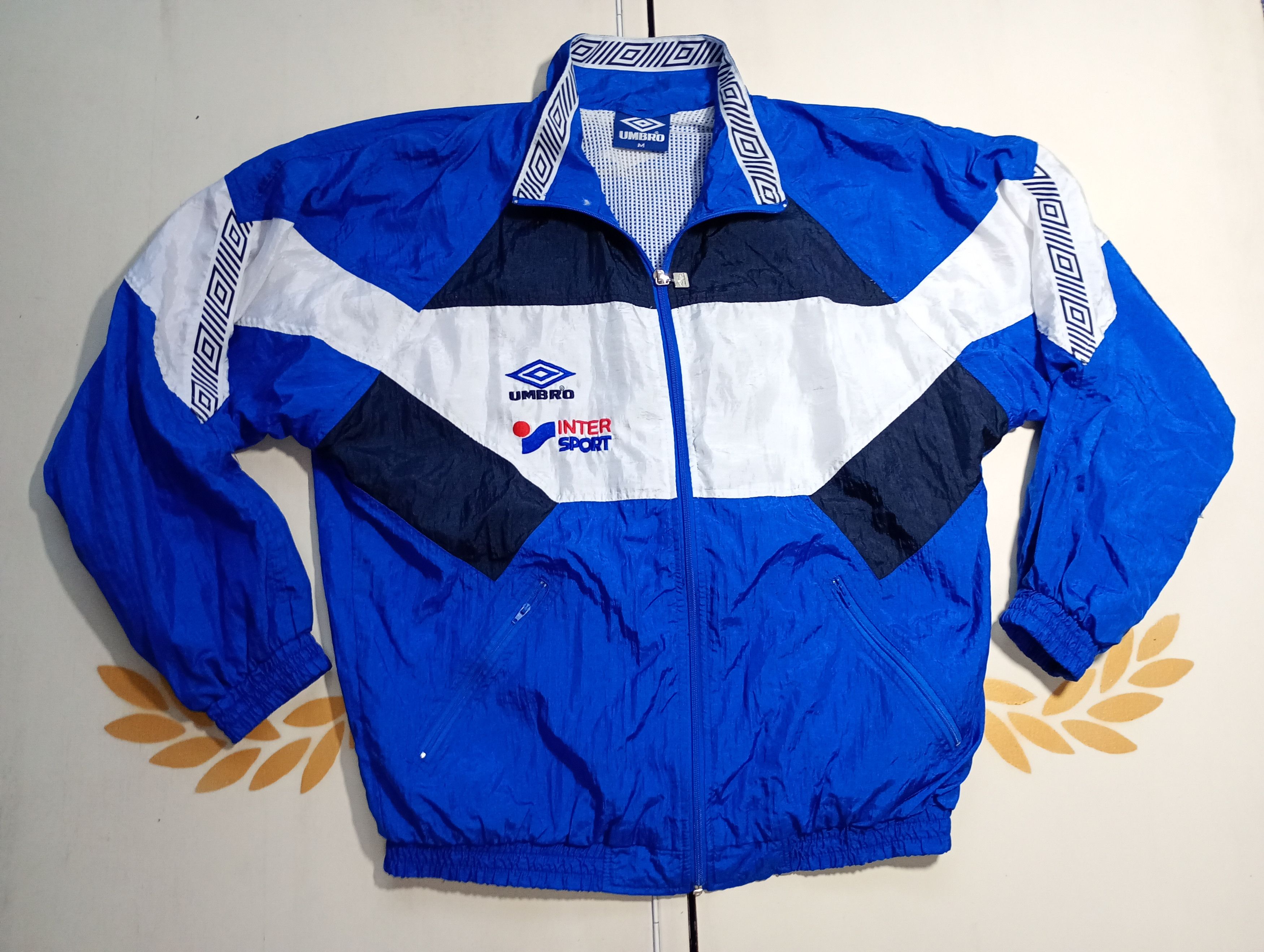 Umbro Umbro Inter Sport Track Top Jacket Vintage 90's Size US M / EU 48-50 / 2 - 2 Thumbnail