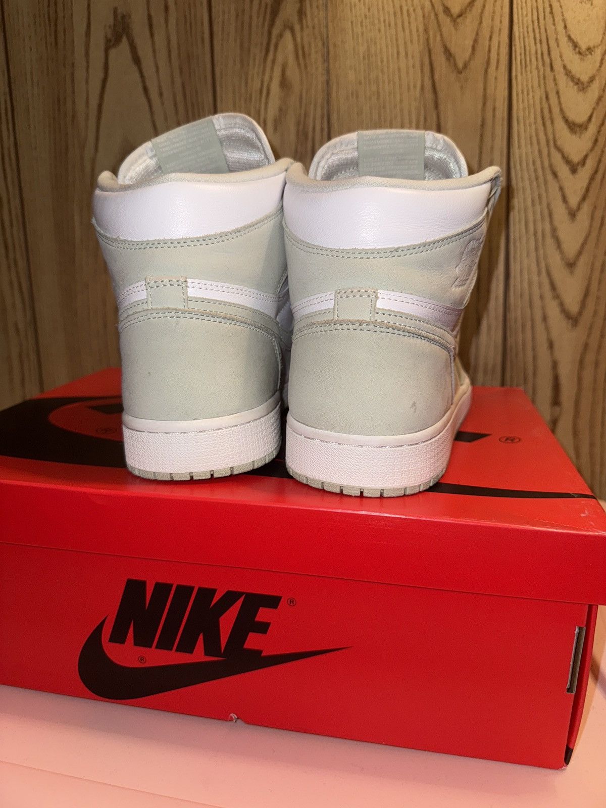 Jordan Brand Jordan 1 Seafoam (3 pairs laces) Size US 8.5 / EU 41-42 - 4 Thumbnail