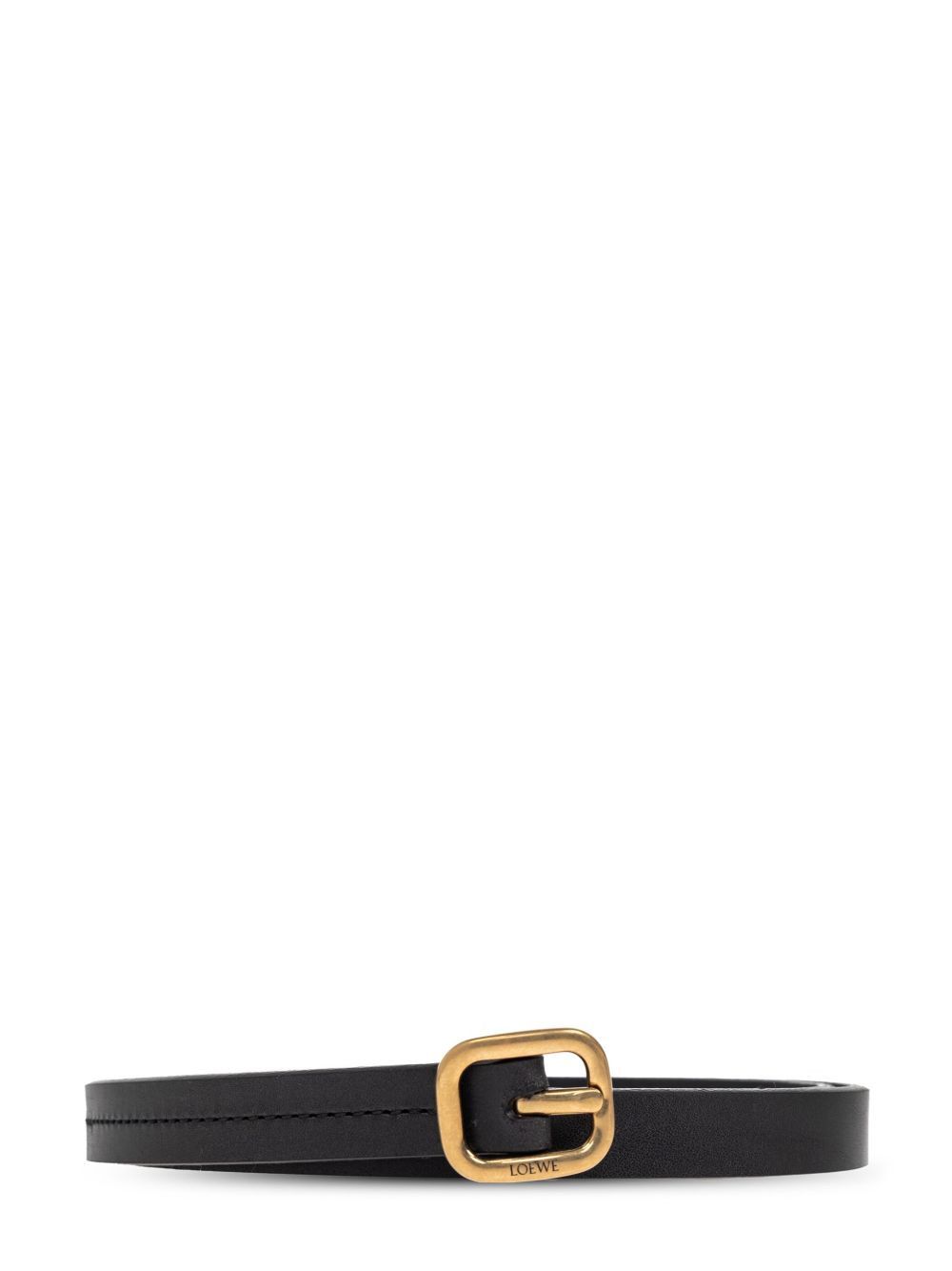 Loewe ROUNDED LEATHER BELT Size ONE SIZE - 1 Thumbnail