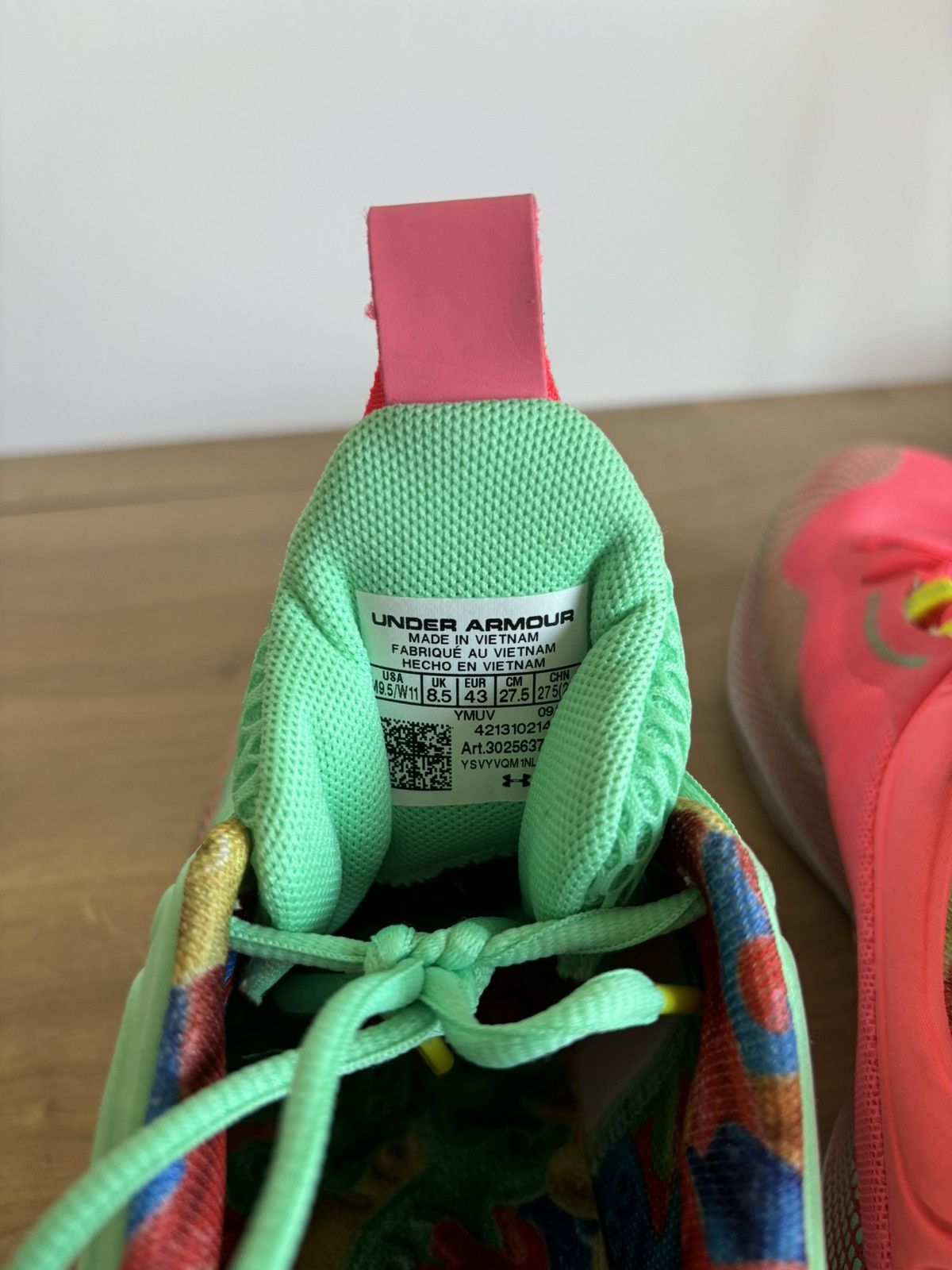 Under Armour Under Armour Curry HOVR Splash 2 x Sour Patch Kids Size US 9.5 / EU 42-43 - 5 Thumbnail