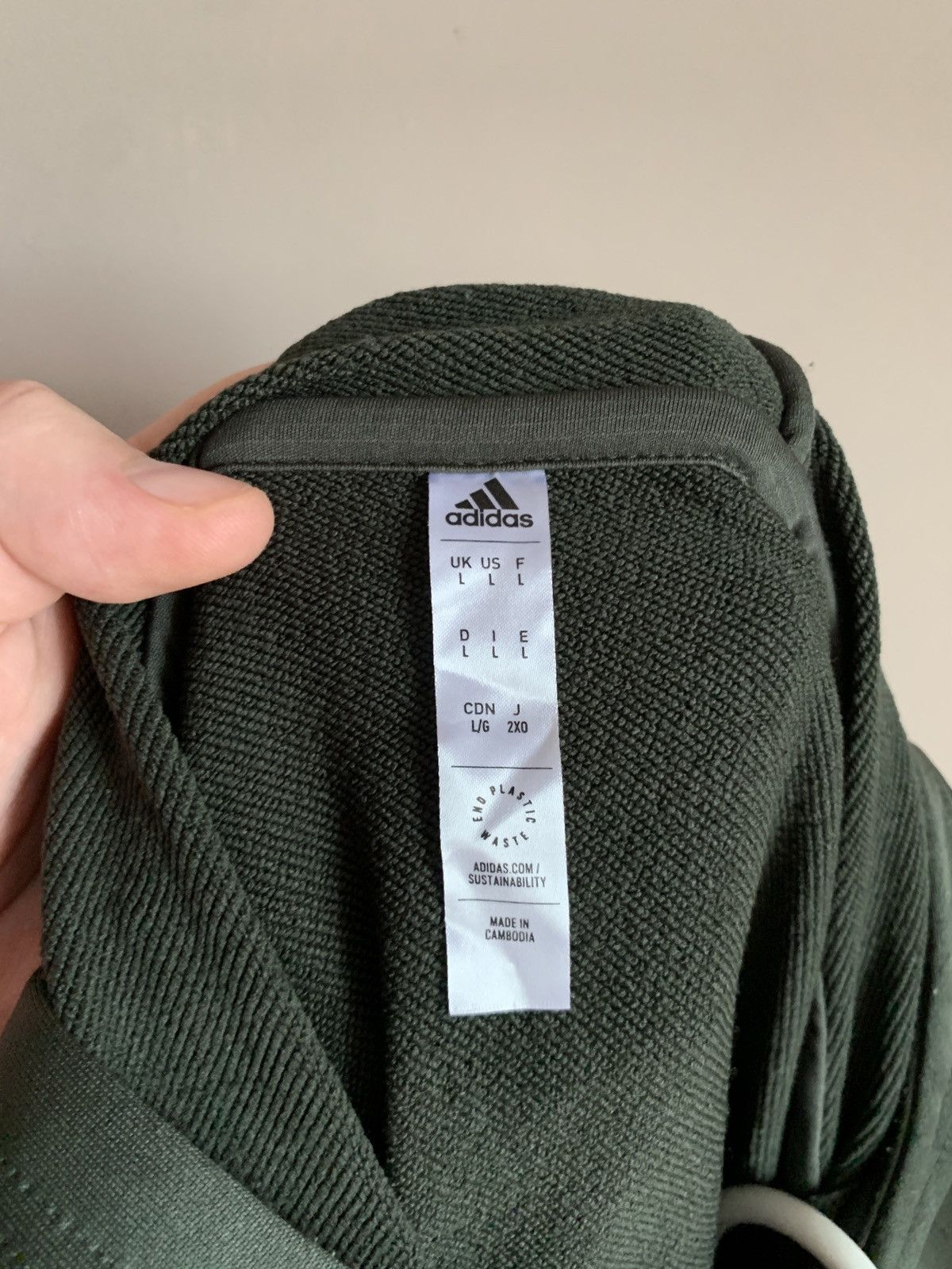 Adidas Celtic Glasgow Training Football 1/3 Zip Hoodie Adidas Sz L Size US L / EU 52-54 / 3 - 9 Thumbnail