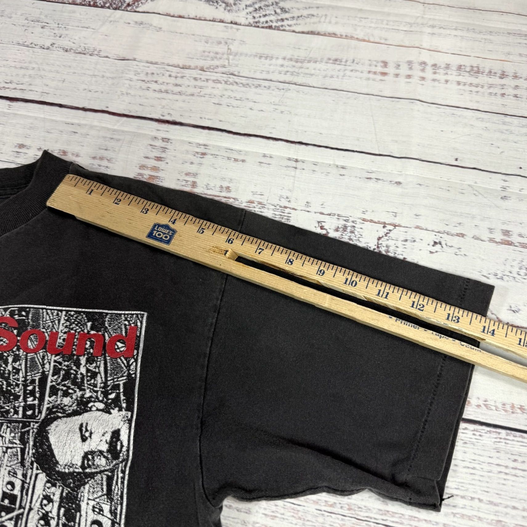 Vintage Grateful Dead T Shirt Vintage 1990 Wall Of Sound 1974 Jerry Garcia GDM Black XL Men Short Sleeve Cotton T-Shirt Size US XL / EU 56 / 4 - 3 Thumbnail