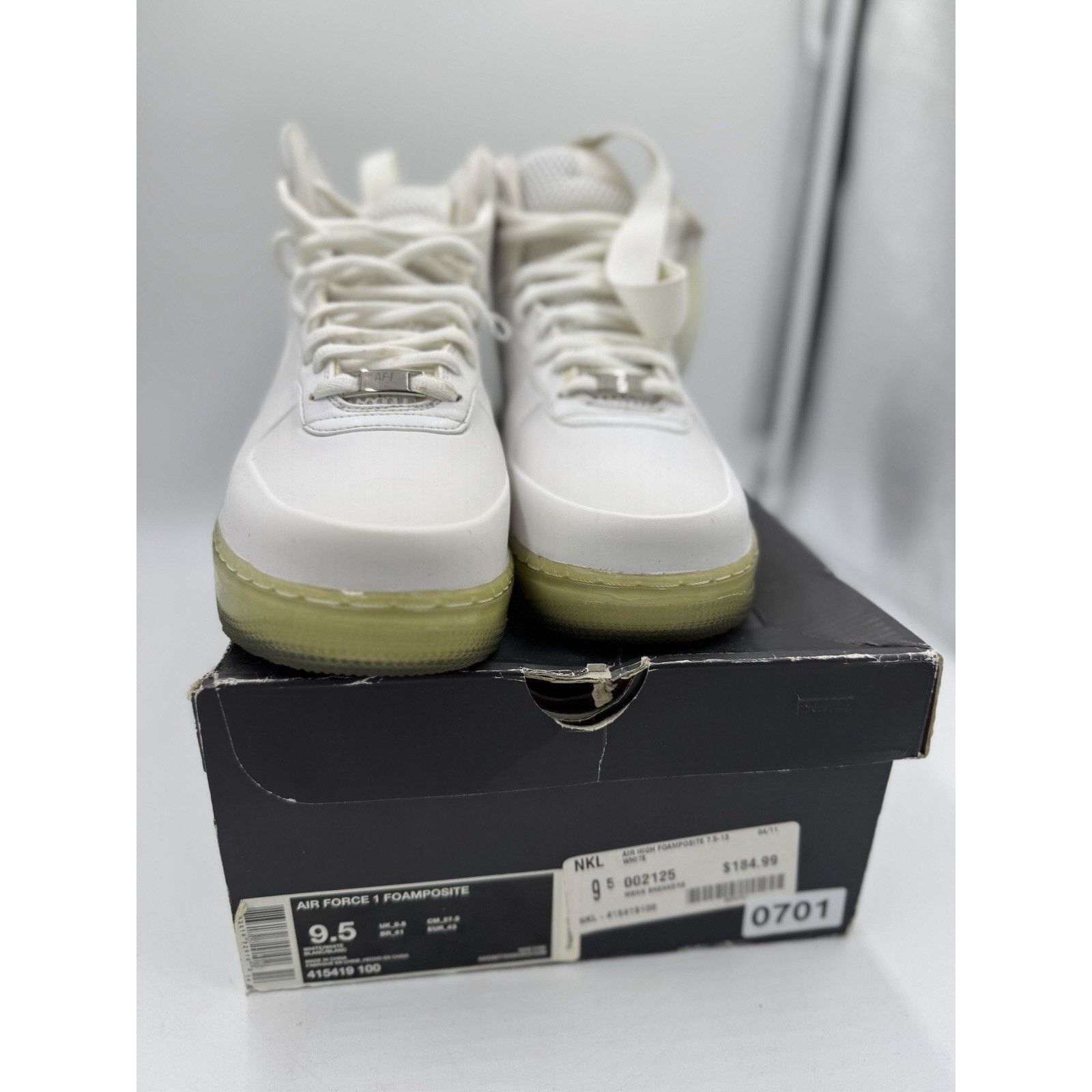 Nike Size 9.5 - Nike Air Force 1 Foamposite Foamposite Size US 9.5 / EU 42-43 - 1 Thumbnail
