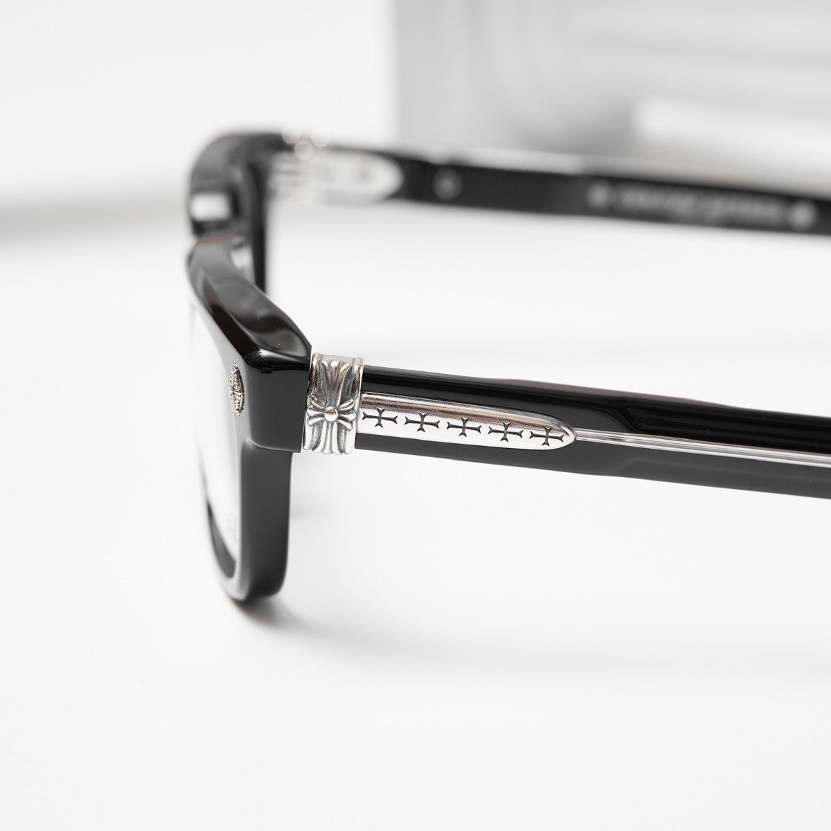 Chrome Hearts CHROME HEARTS PEN 15 BLACK GLASSES Size ONE SIZE - 4 Thumbnail