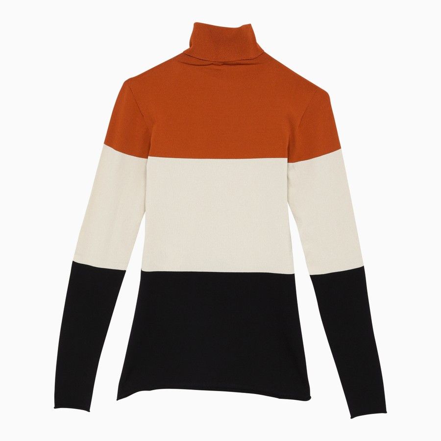 Fendi o1d2blof0824 High Neck Sweater in Multicolor Size S / US 4 / IT 40 - 2 Thumbnail