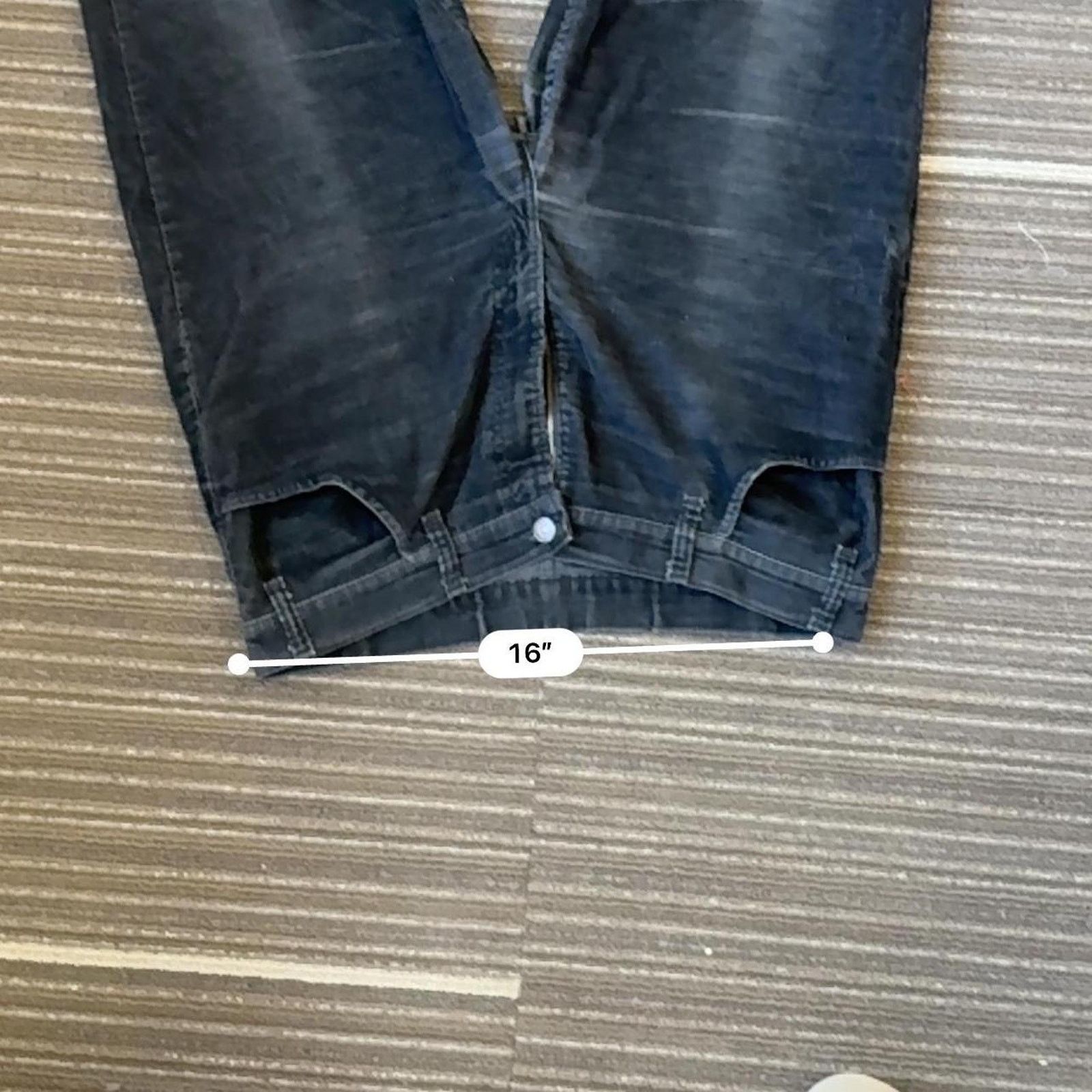 Levi's Vintage 80s Made In USA Balck corduroy pants jeans Size US 36 / EU 52 - 6 Thumbnail