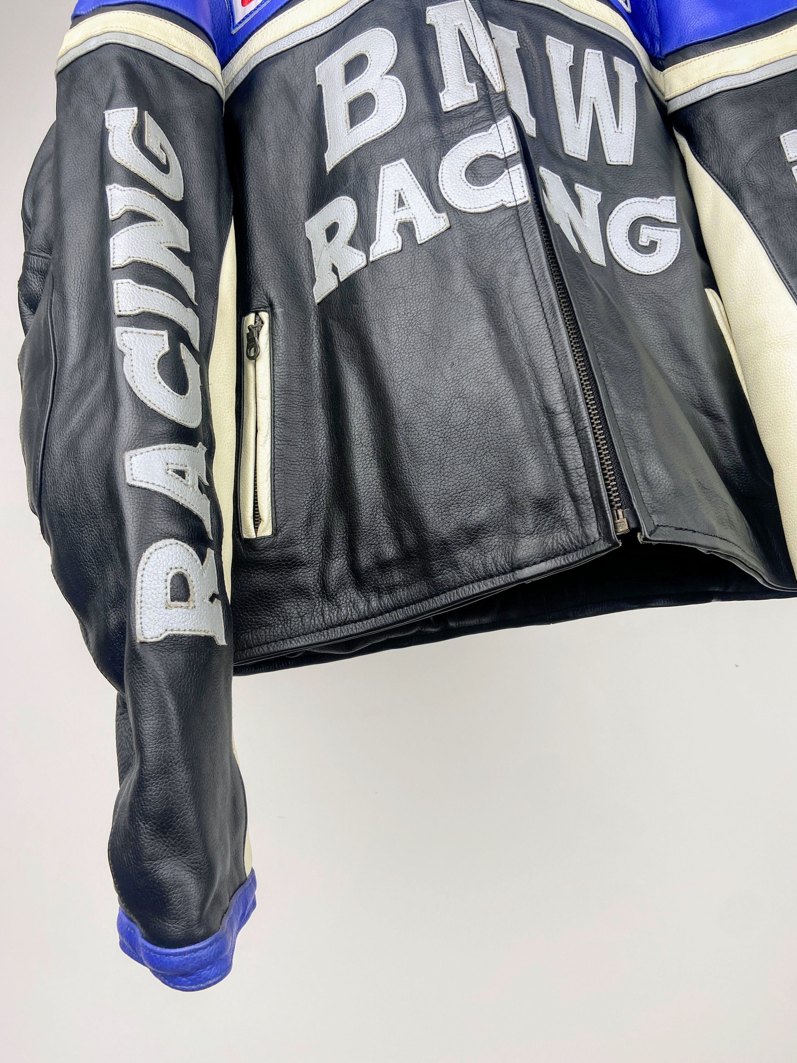 BMW BMW Racing Real Leather Jacket Vintage Outerwear Size M / US 6-8 / IT 42-44 - 2 Thumbnail
