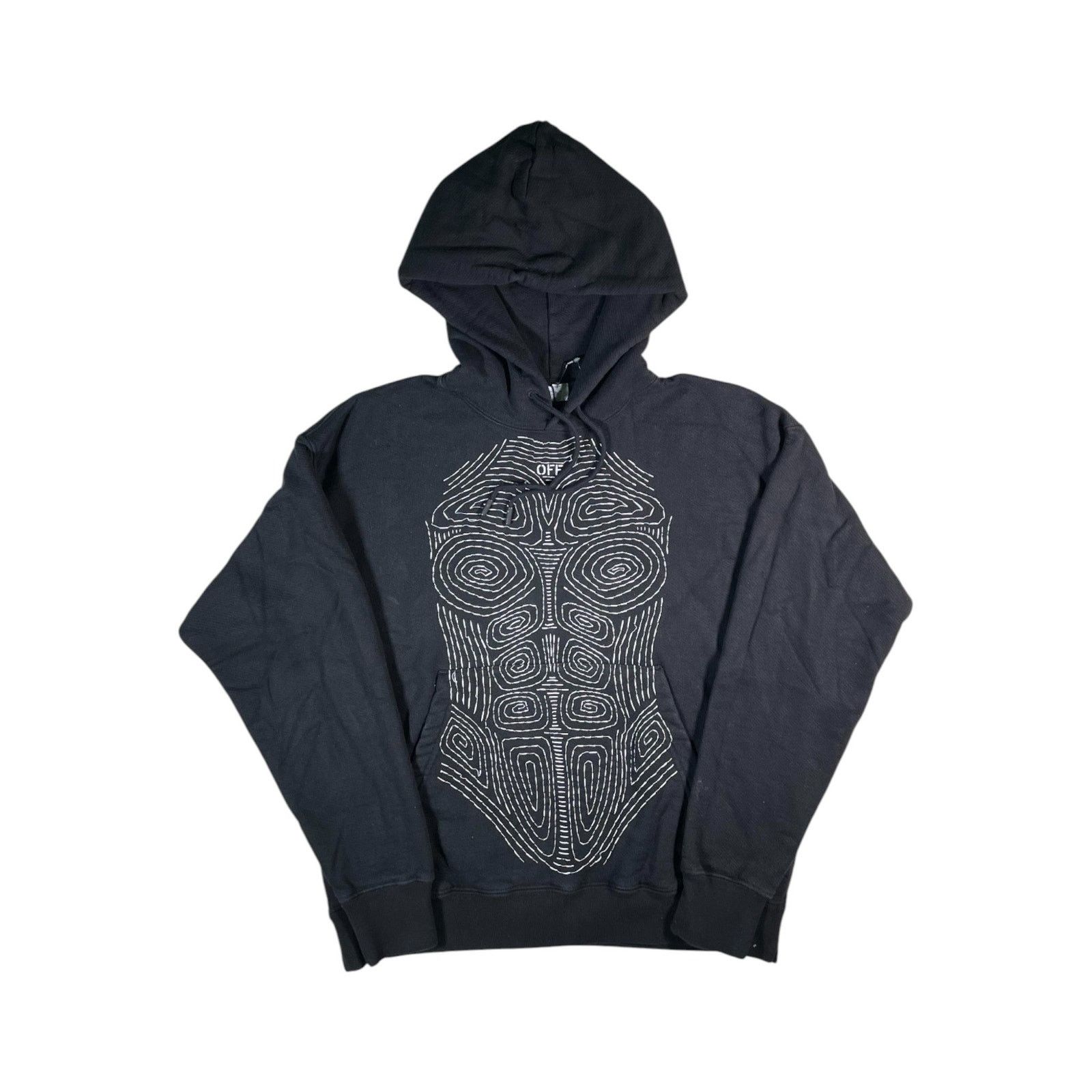 Off-White Off White Embroidered Black Hoodie Size US M / EU 48-50 / 2 - 1 Thumbnail