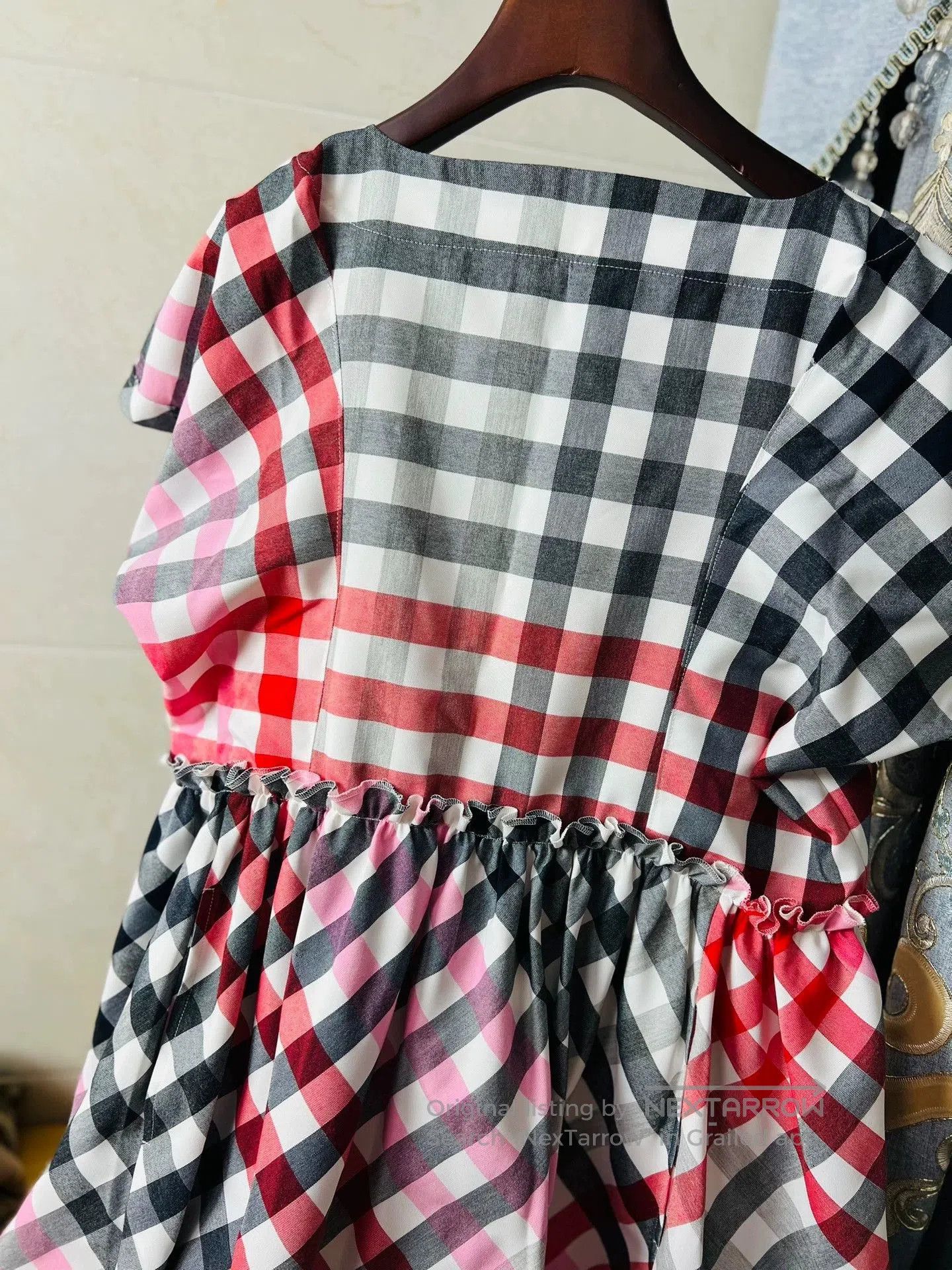 Comme des Garcons Comme des Garcons Checkered Dress. Size US 36 / EU 52 - 3 Thumbnail