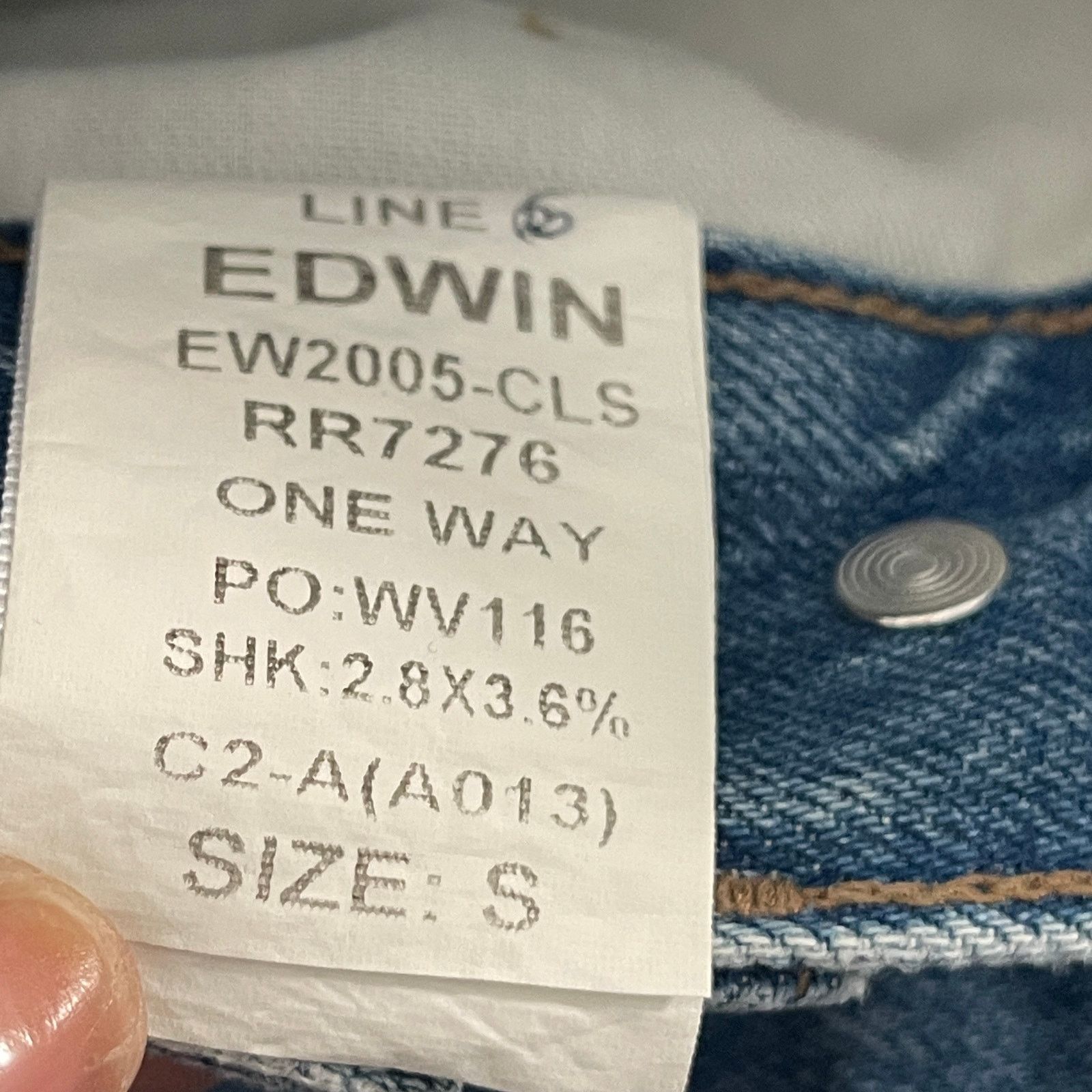 Edwin Edwin Maiia Trouser Croped Jeans Wide Leg One Way Small $228 Size 26" / US 2 / IT 38 - 9 Thumbnail