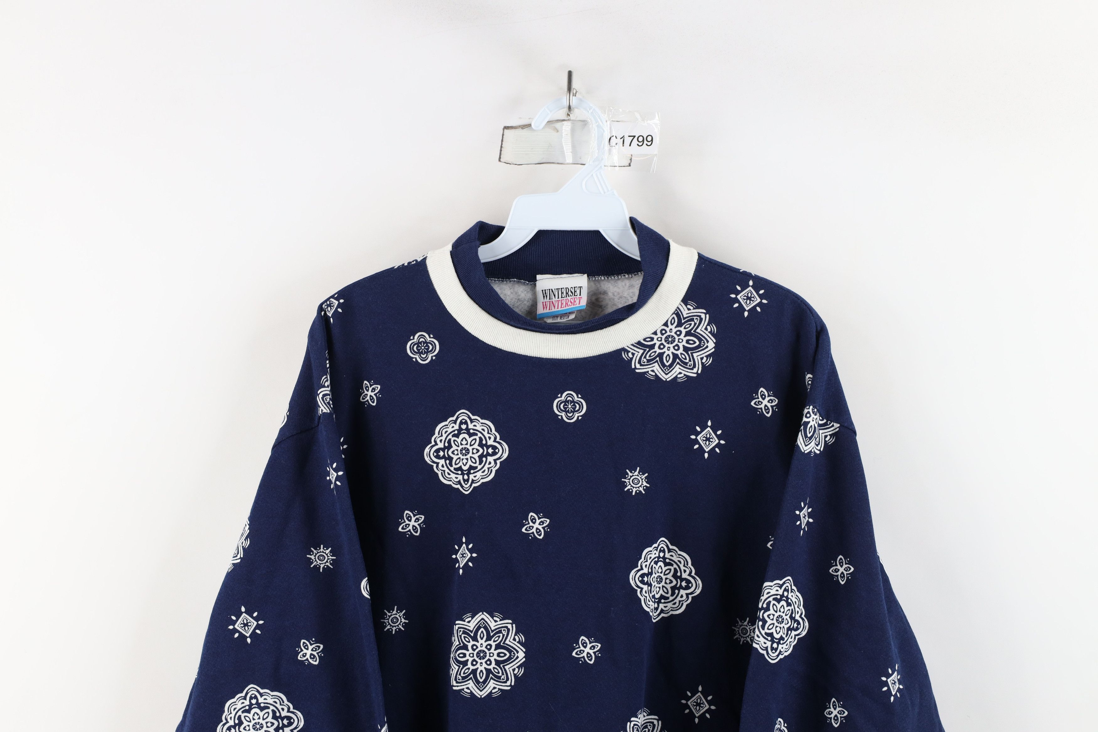 Vintage Deadstock Vintage 90s Streetwear Crewneck Sweatshirt USA Size M / US 6-8 / IT 42-44 - 2 Thumbnail