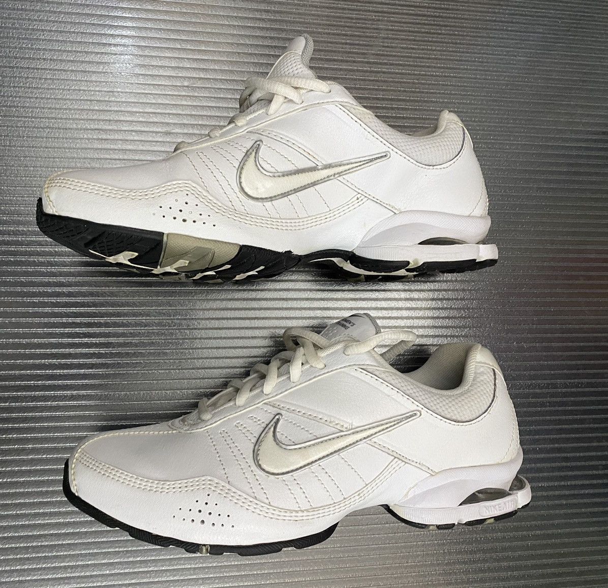 Nike Nike Air Exceed Training Sneakers White Leather 8 Size US 8 / IT 38 - 5 Thumbnail