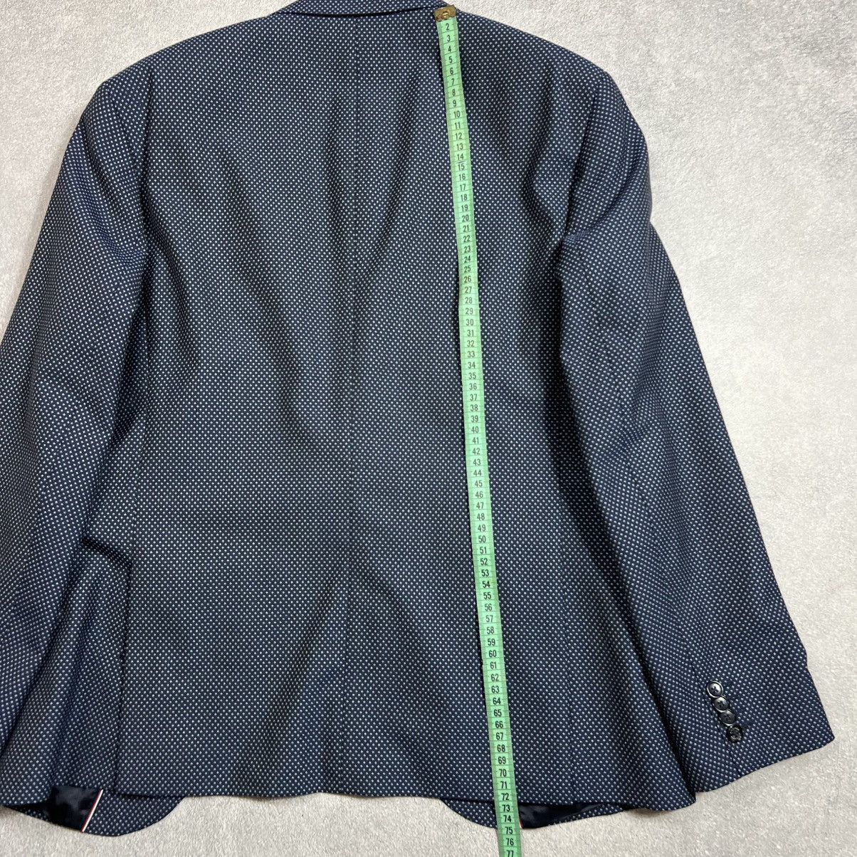Other 🌀 Vintage Blue Tommy Hilfiger x Rick Owens Style Blazer Size 48L - 14 Thumbnail