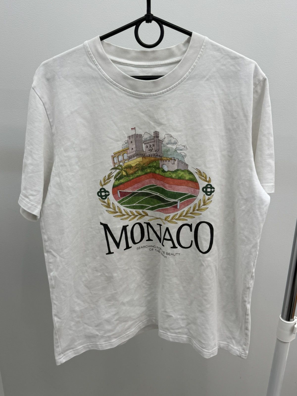 Casablanca Casablanca Tennis Monaco T Shirt Size US L / EU 52-54 / 3 - 1 Thumbnail