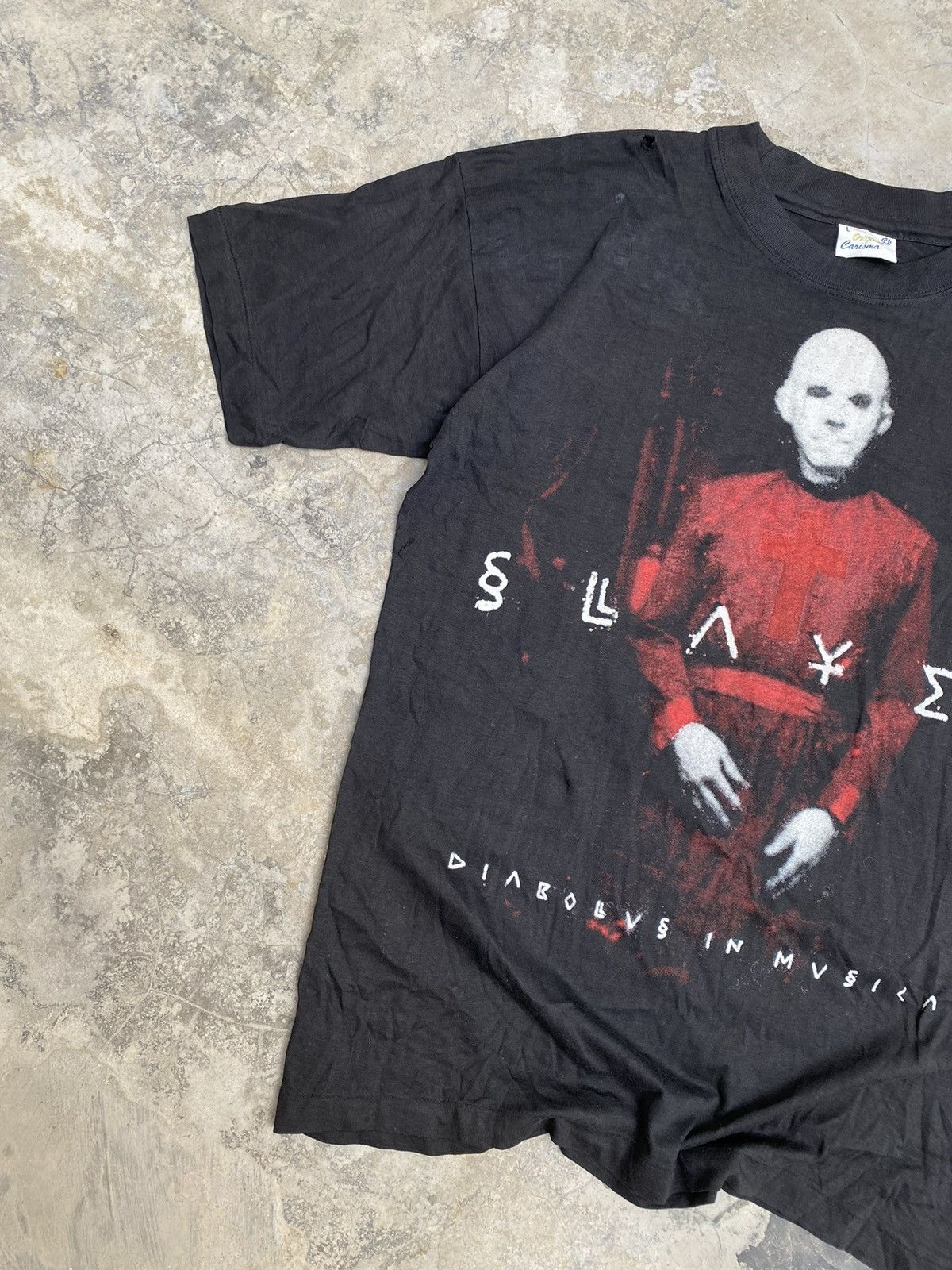 Band Tees × Slayer × Vintage Slayer “Diabolus in Musica” 1998 Tour T Shirt EXTREMELY RARE Size US L / EU 52-54 / 3 - 2 Thumbnail
