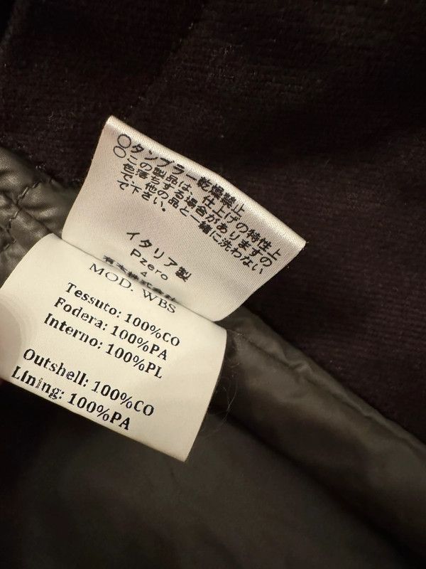 Pirelli Pirelli Milano 1872 Moto Jacket Bomber Cotton Nylon size 46 Size US M / EU 48-50 / 2 - 13 Thumbnail